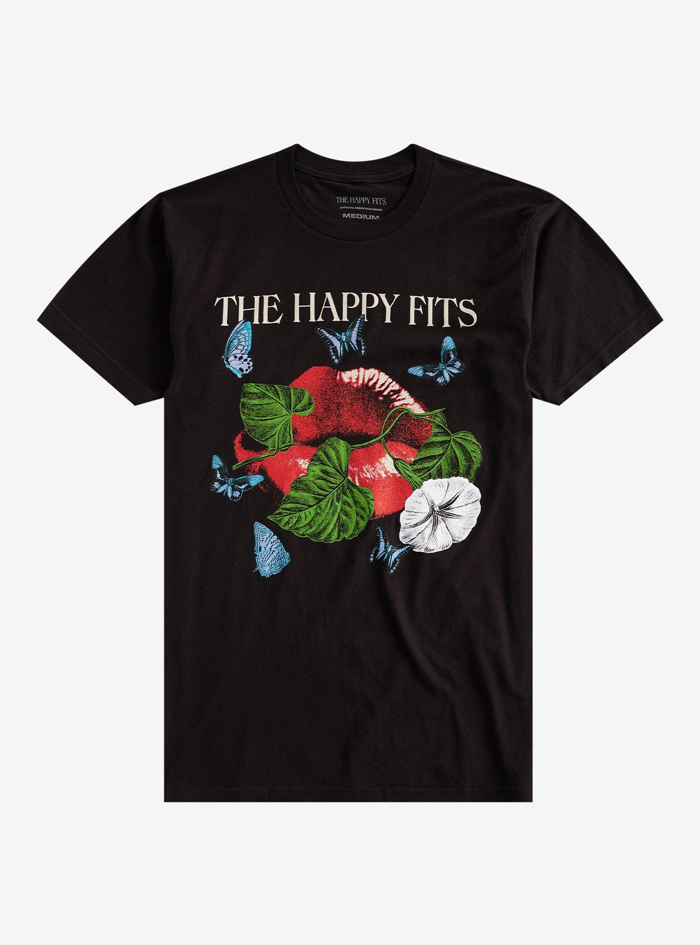 The Happy Fits Butterfly Lips T-Shirt, , hi-res