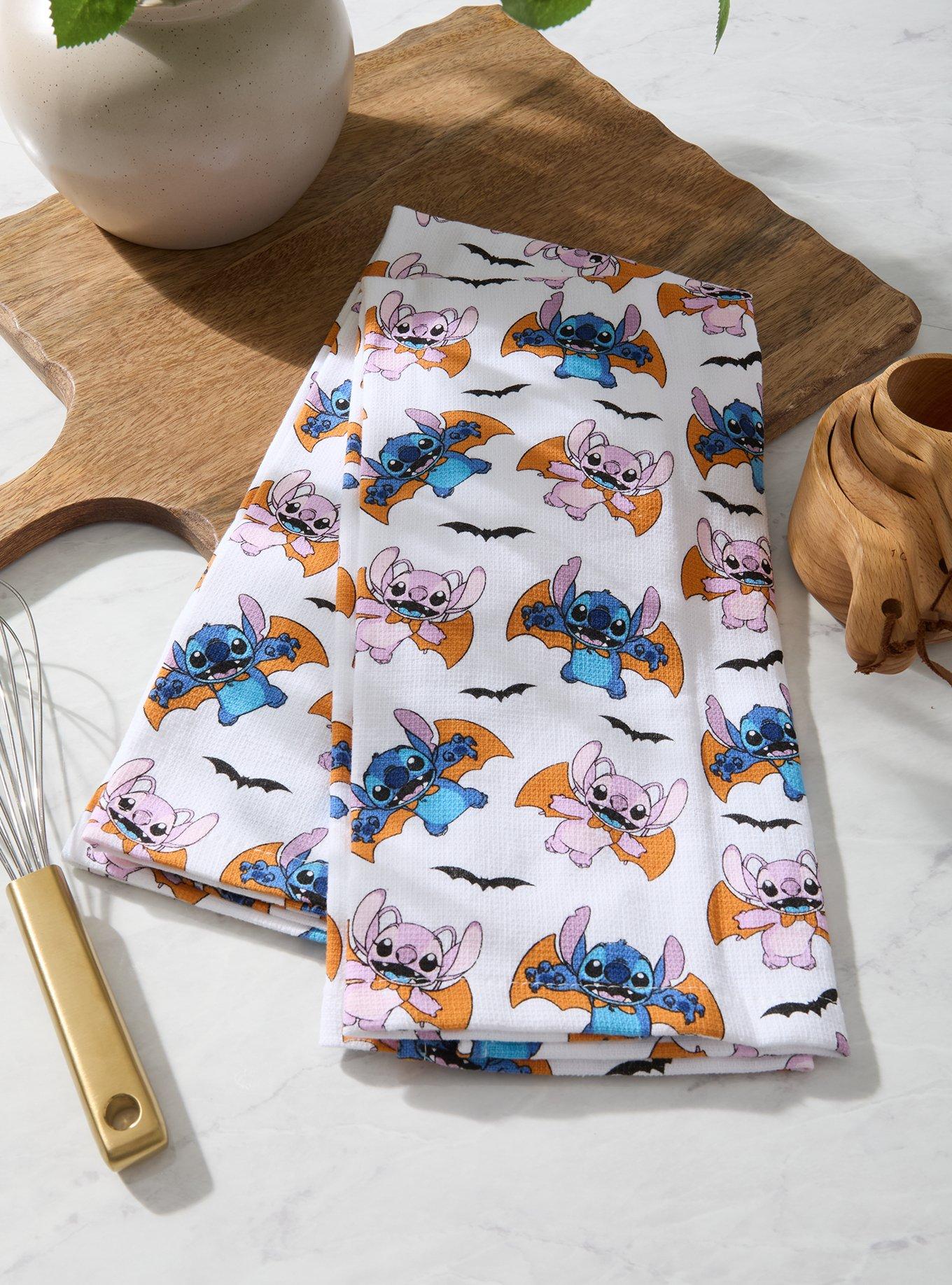 Disney Lilo & Stitch Halloween Angel & Stitch Kitchen Towel Set, , hi-res