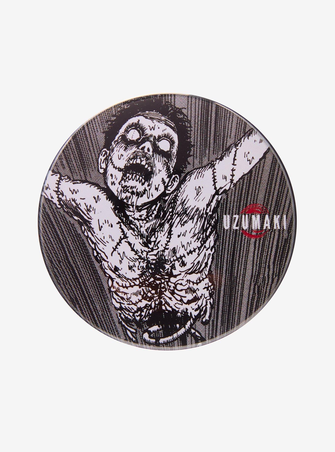 Junji Ito Uzumaki Jack-In-The-Box 3 Inch Button, , hi-res