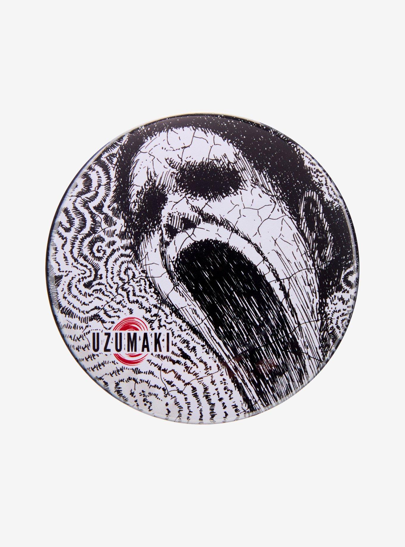 Junji Ito Uzumaki The Firing Effect 3 Inch Button, , hi-res
