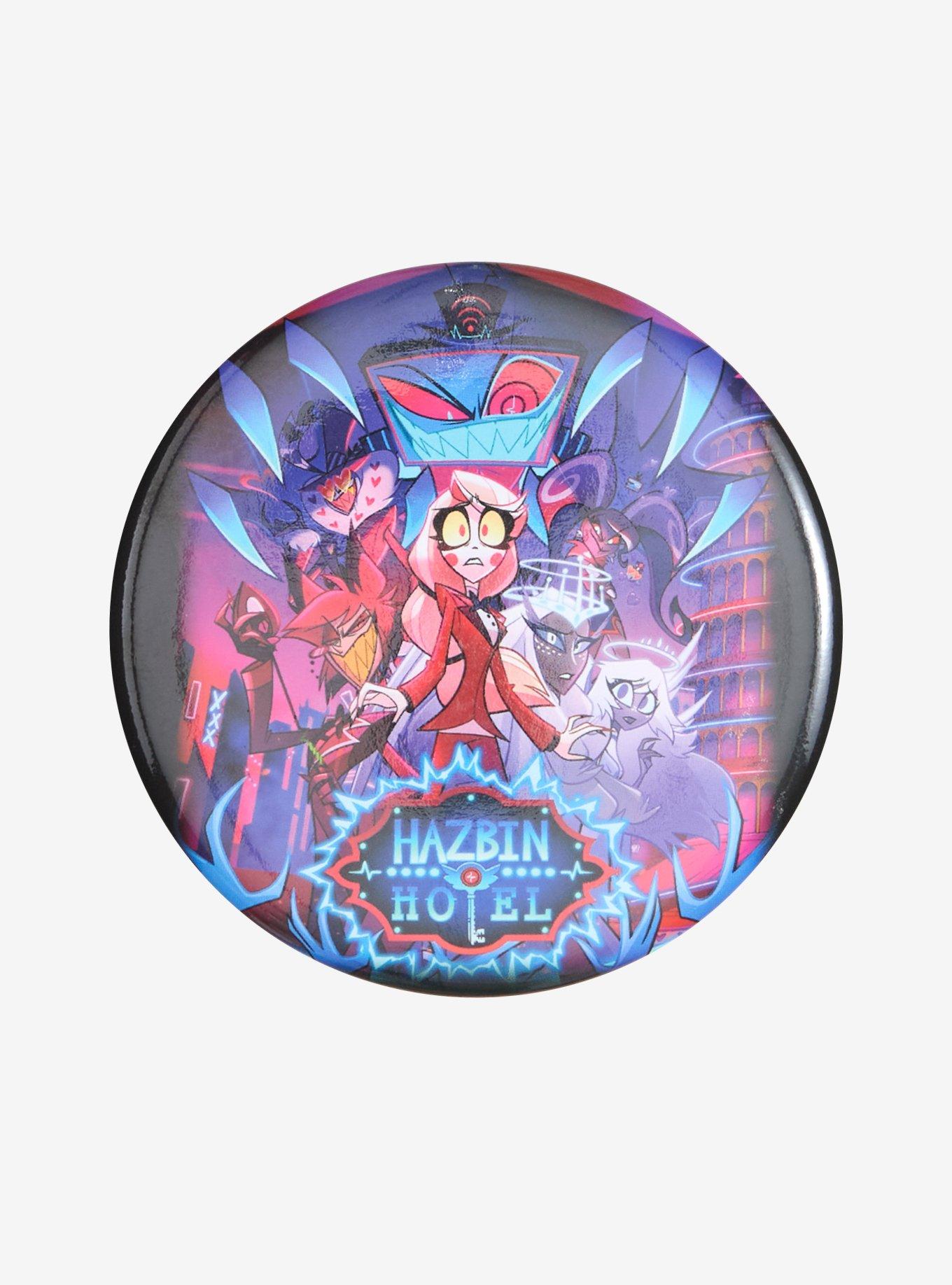 Hazbin Hotel Season 2 Poster 3 Inch Button, , hi-res