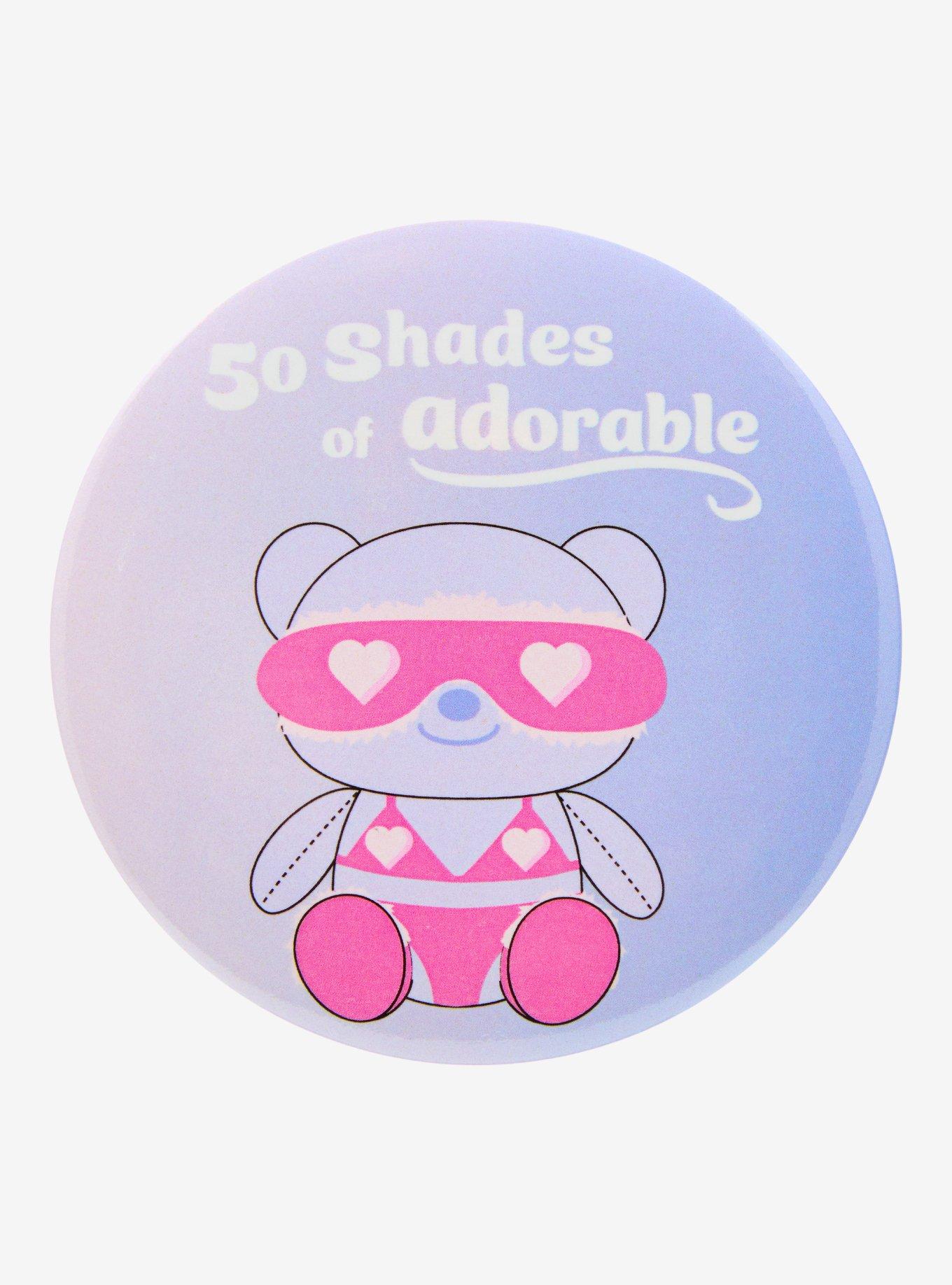 The Safe Words Bear 3 Inch Button, , hi-res