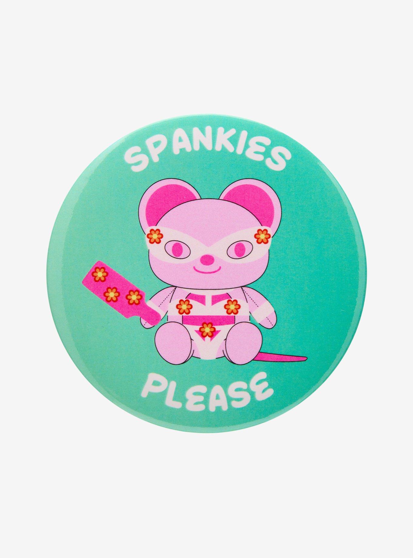 The Safe Words Mouse 3 Inch Button, , hi-res