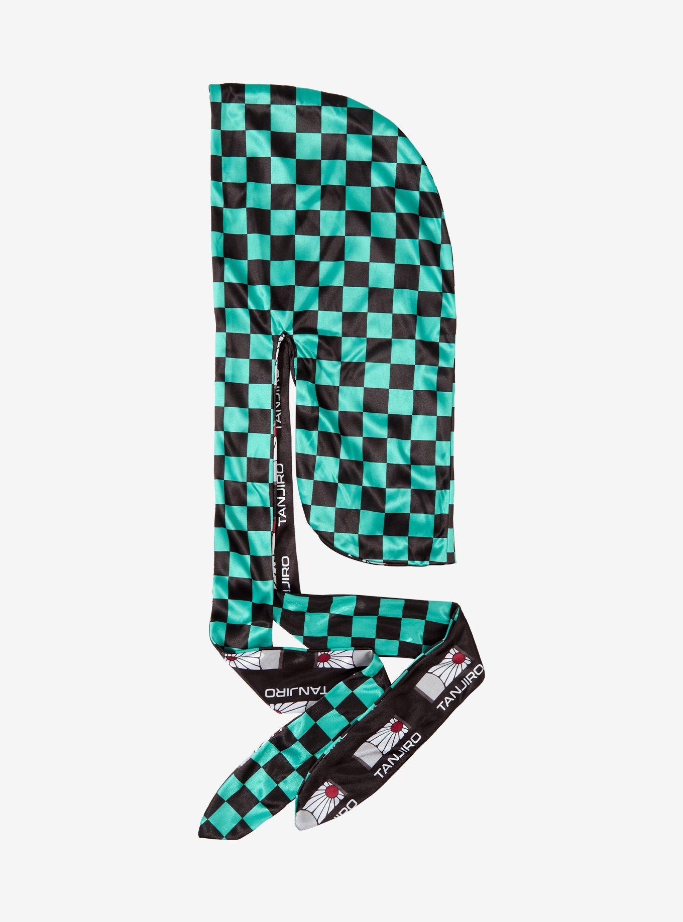 Demon Slayer: Kimetsu no Yaiba Tanjiro Pattern Reversible Durag - BoxLunch Exclusive, , hi-res