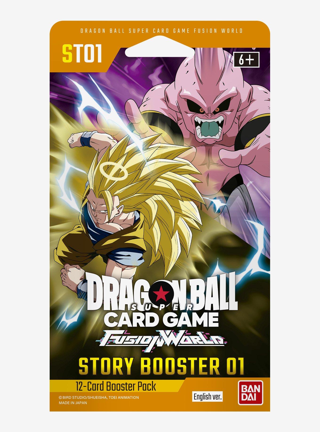 Dragon Ball Super Card Game Fusion World Story Booster 01 Booster