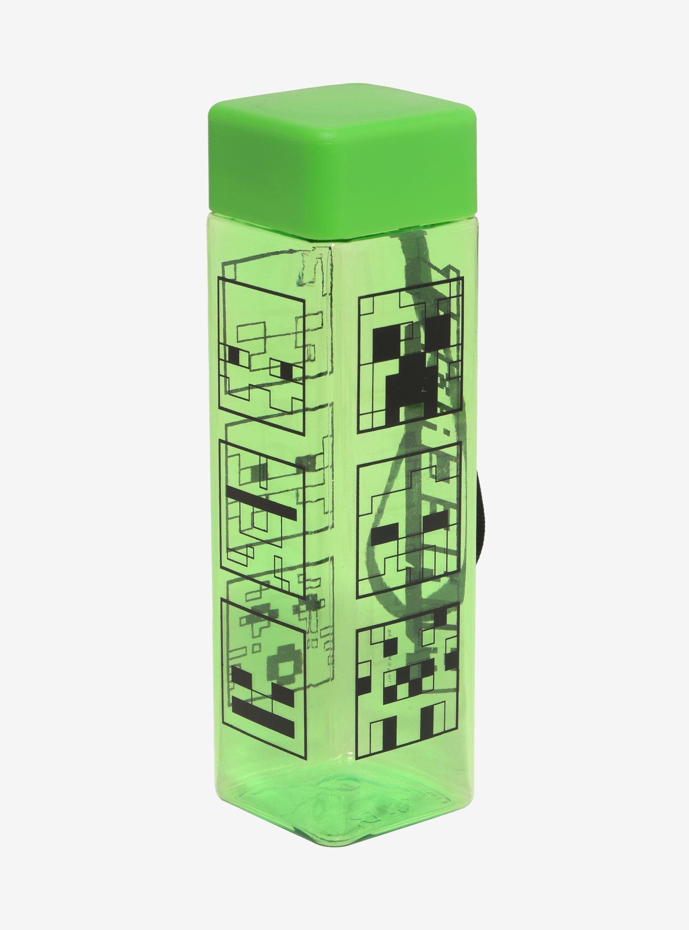 Minecraft Character Face Water Bottle, , hi-res