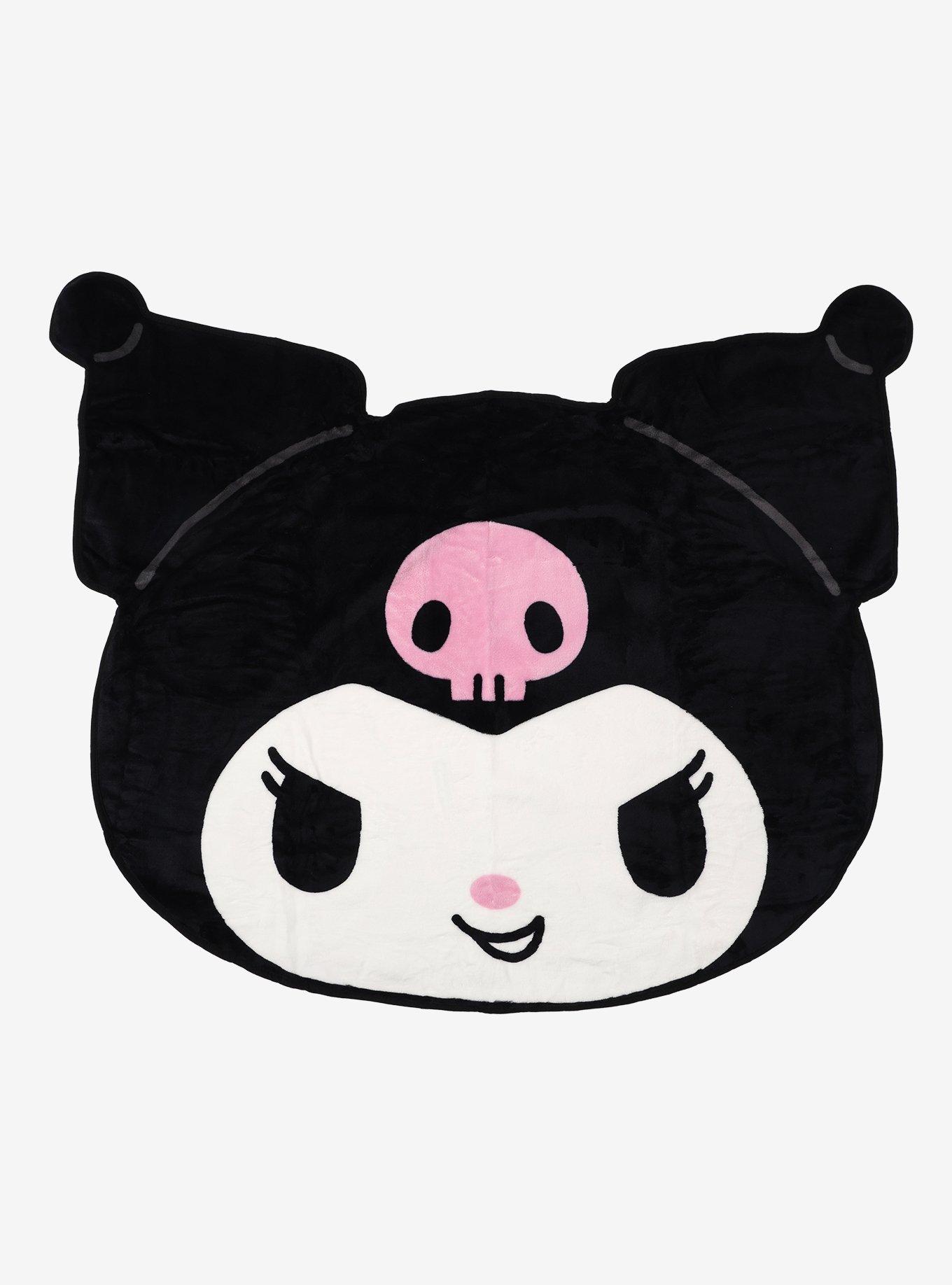Sanrio Japan Originals Kuromi Figural Throw Blanket, , hi-res