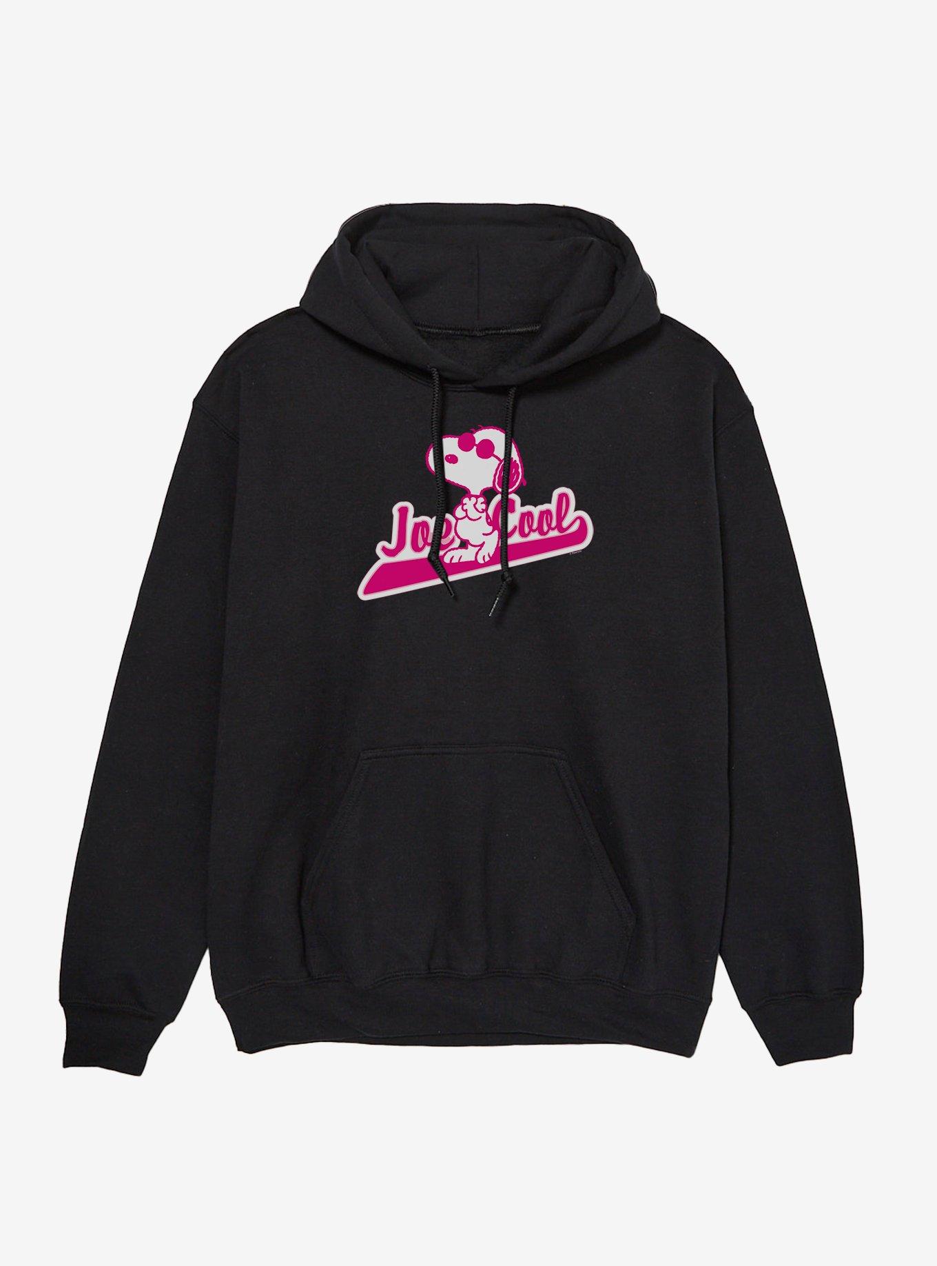 Peanuts Joe Cool Baseball Logo Hoodie, , hi-res