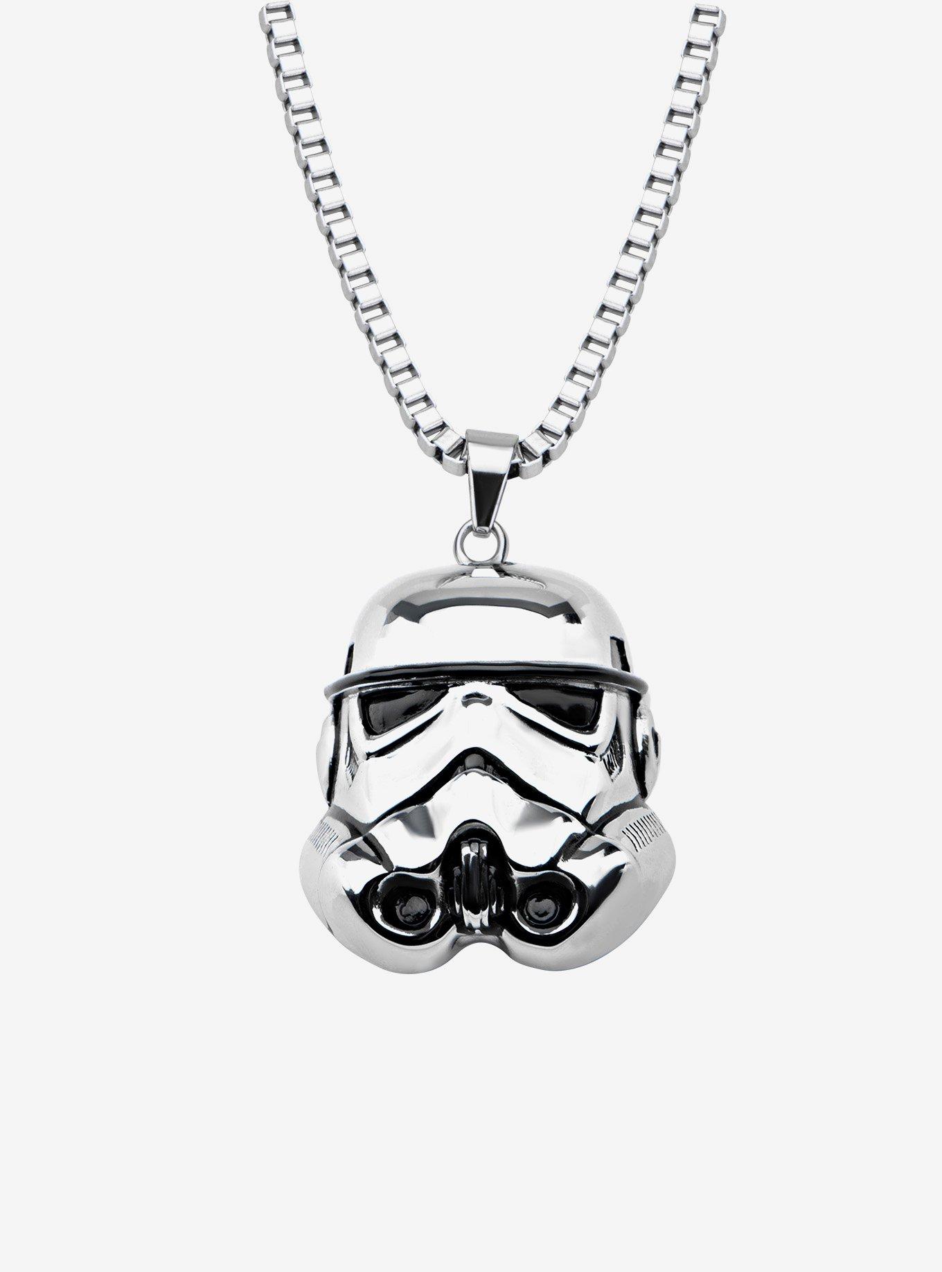 Star Wars Stormtrooper Helmet Necklace, , hi-res