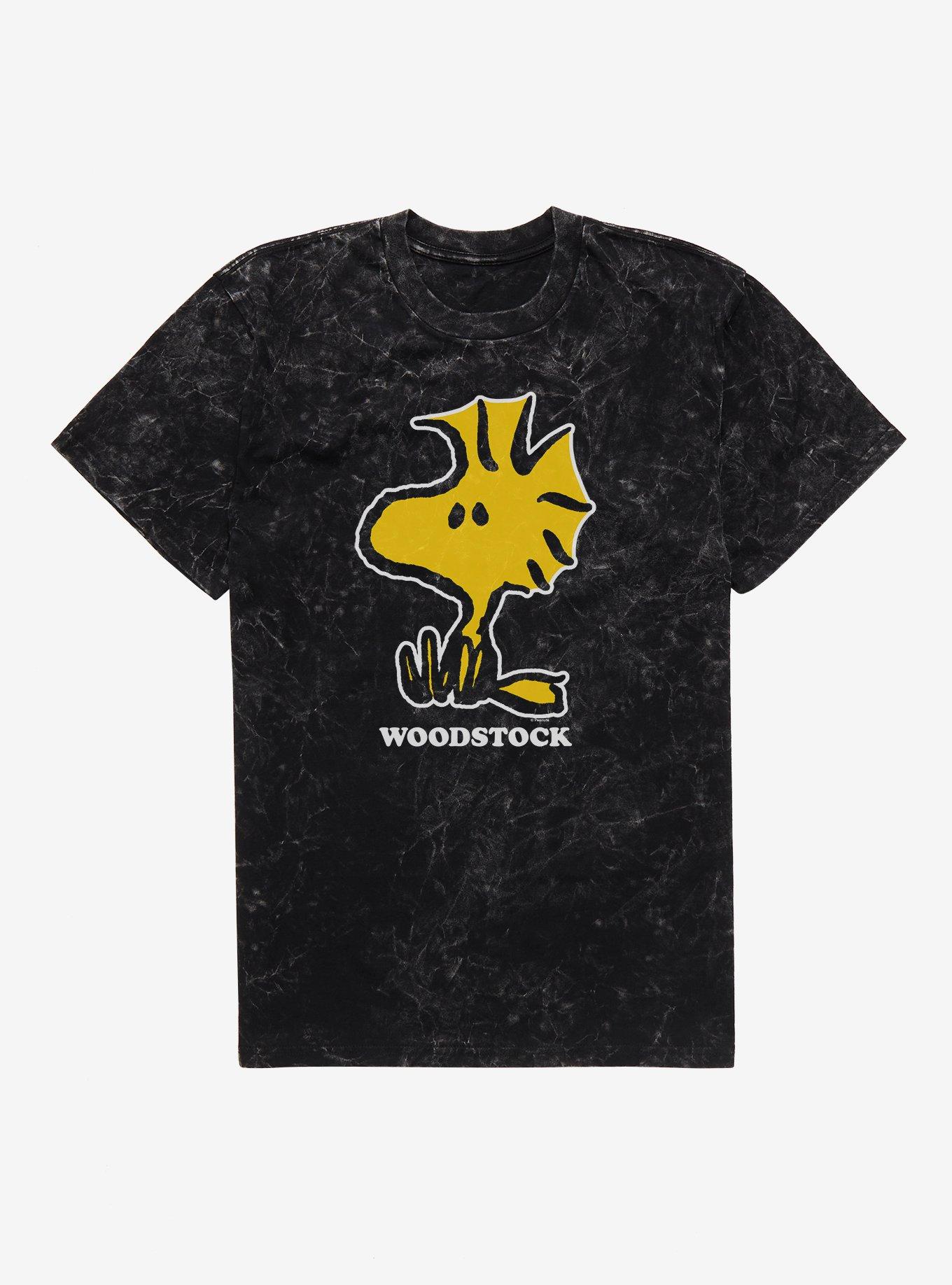 Peanuts Woodstock Mineral Wash T-Shirt, , hi-res