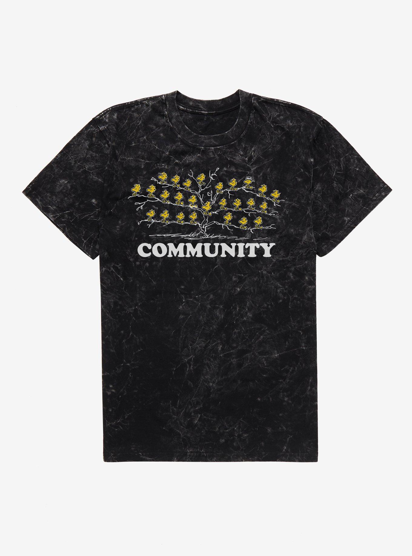 Peanuts Woodstock Community Mineral Wash T-Shirt, , hi-res