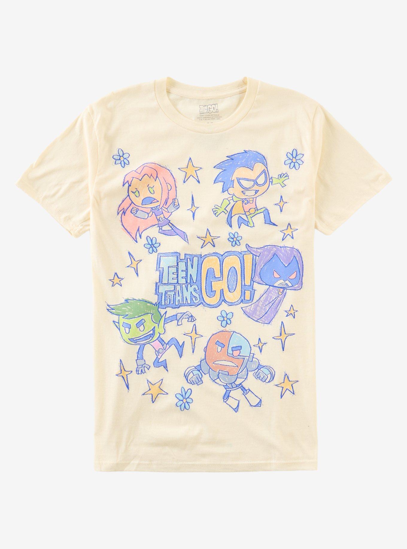 DC Comics Teen Titans GO! Doodle T-Shirt, , hi-res