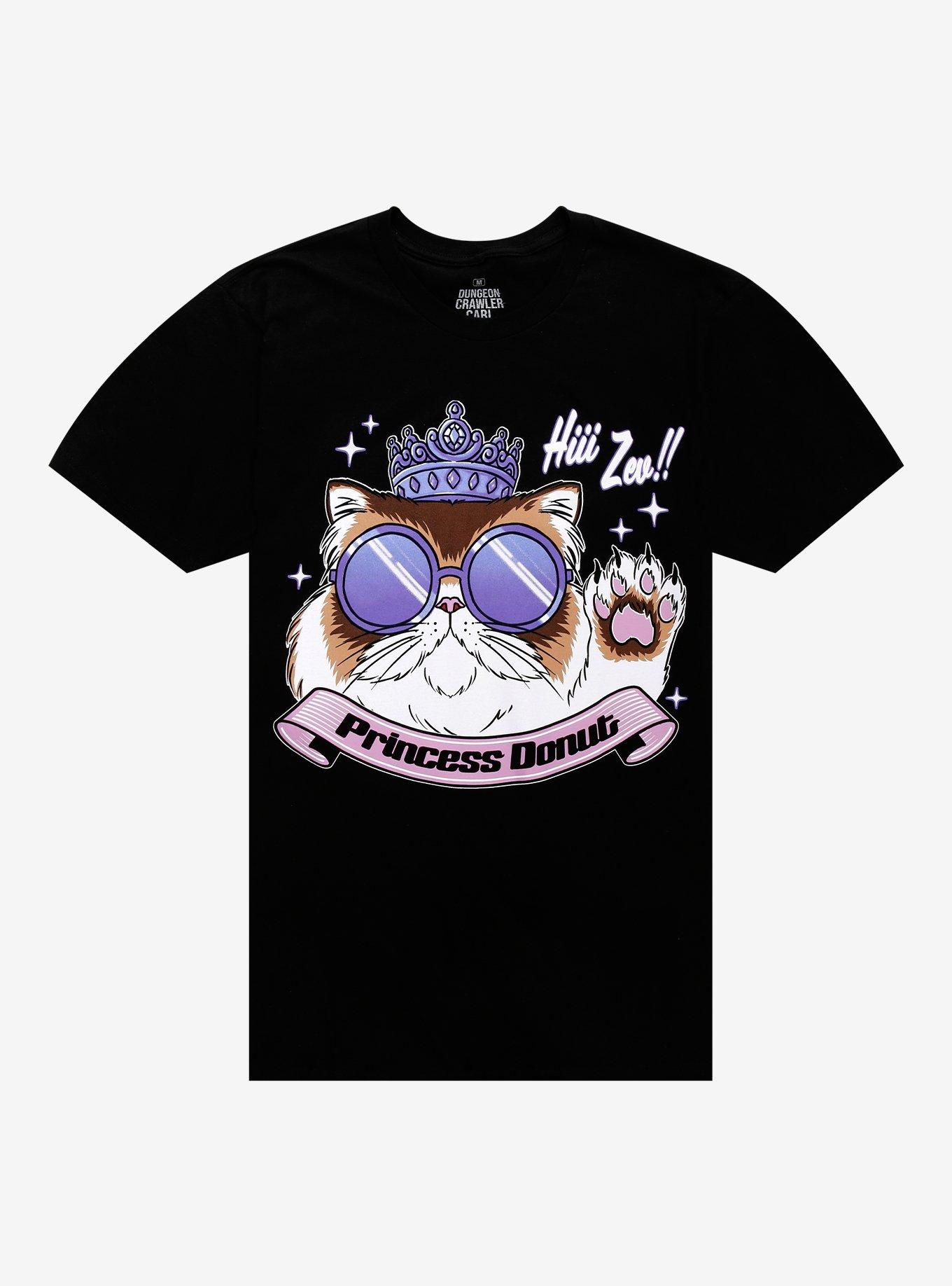 Dungeon Crawler Carl Princess Donut Portrait T-Shirt, , hi-res