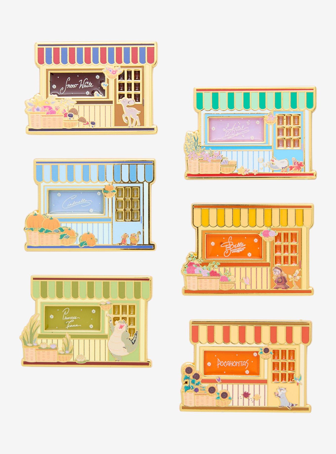 Disney Princess Shops Blind Box Enamel Pin &mdash; BoxLunch Exclusive, , hi-res