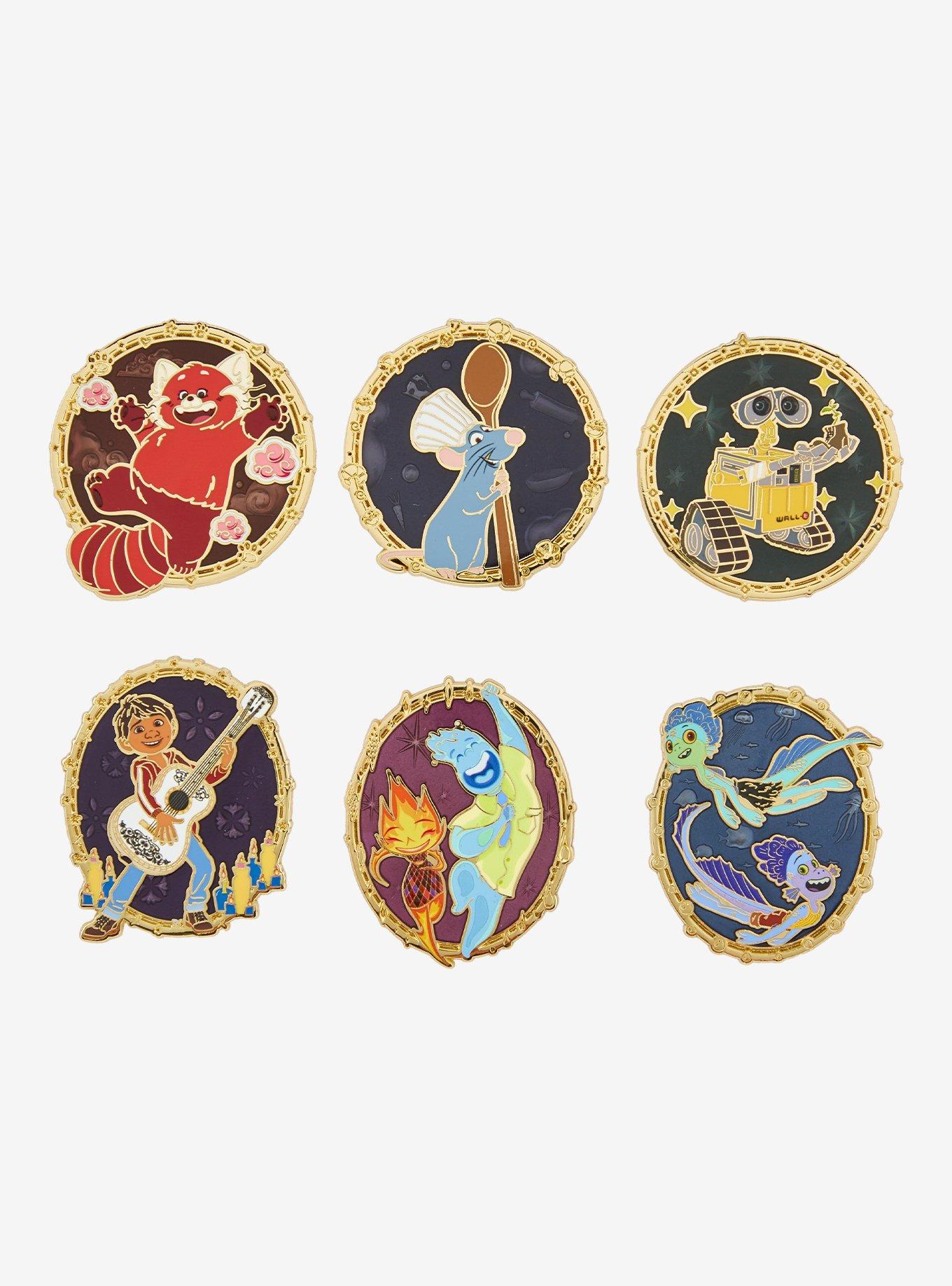 Disney Pixar Characters Sandblast Blind Box Enamel Pin - BoxLunch Exclusive, , hi-res