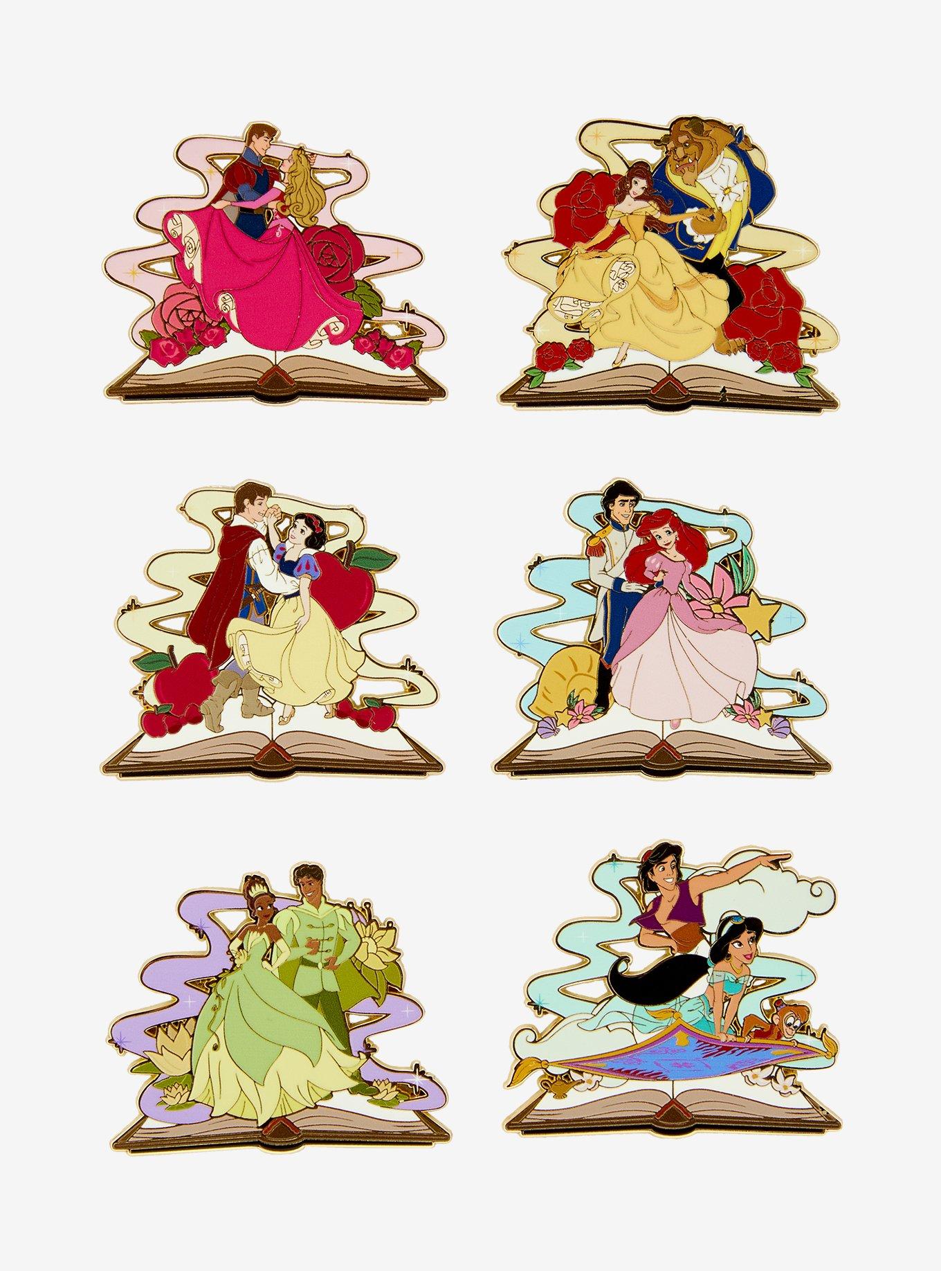 Disney Princess Storybook Blind Box Enamel Pin - BoxLunch Exclusive, , hi-res