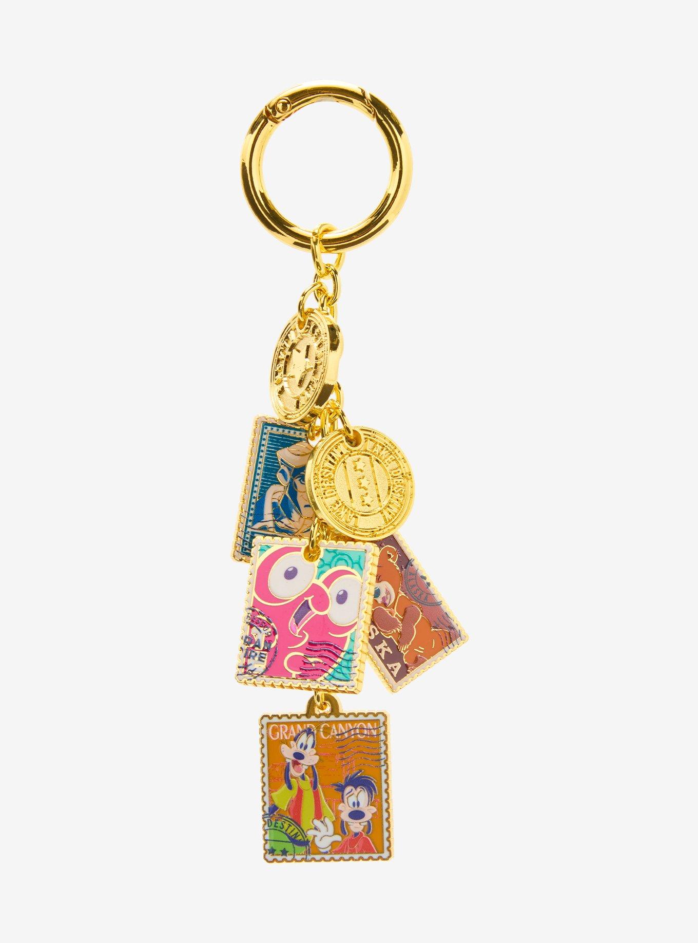Disney Y2K Film Stamps Keychain &mdash; BoxLunch Exclusive, , hi-res