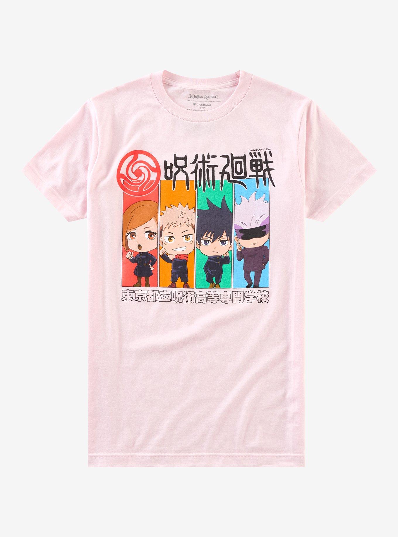 Jujutsu Kaisen First Years Rainbow Chibi T-Shirt, , hi-res