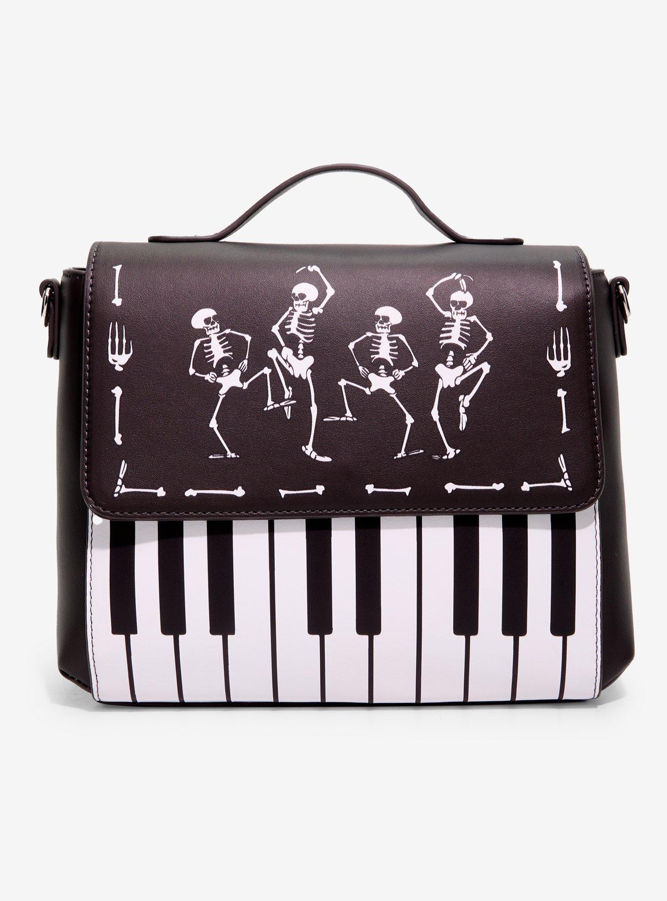 Her Universe Disney Skeleton Dance Glow-In-The-Dark Crossbody Bag, , hi-res