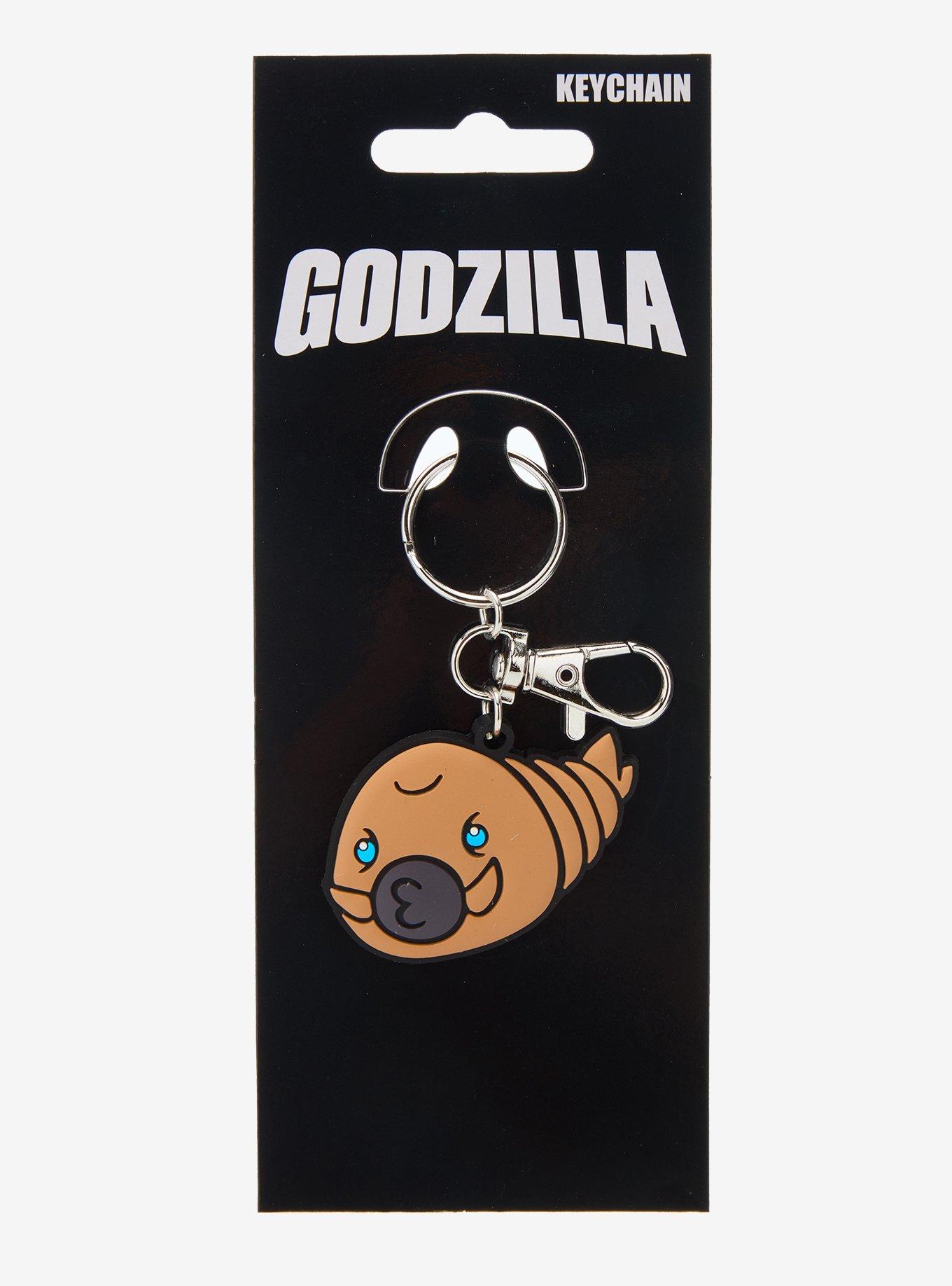 Godzilla Chibi Mothra Larva Key Chain, , hi-res
