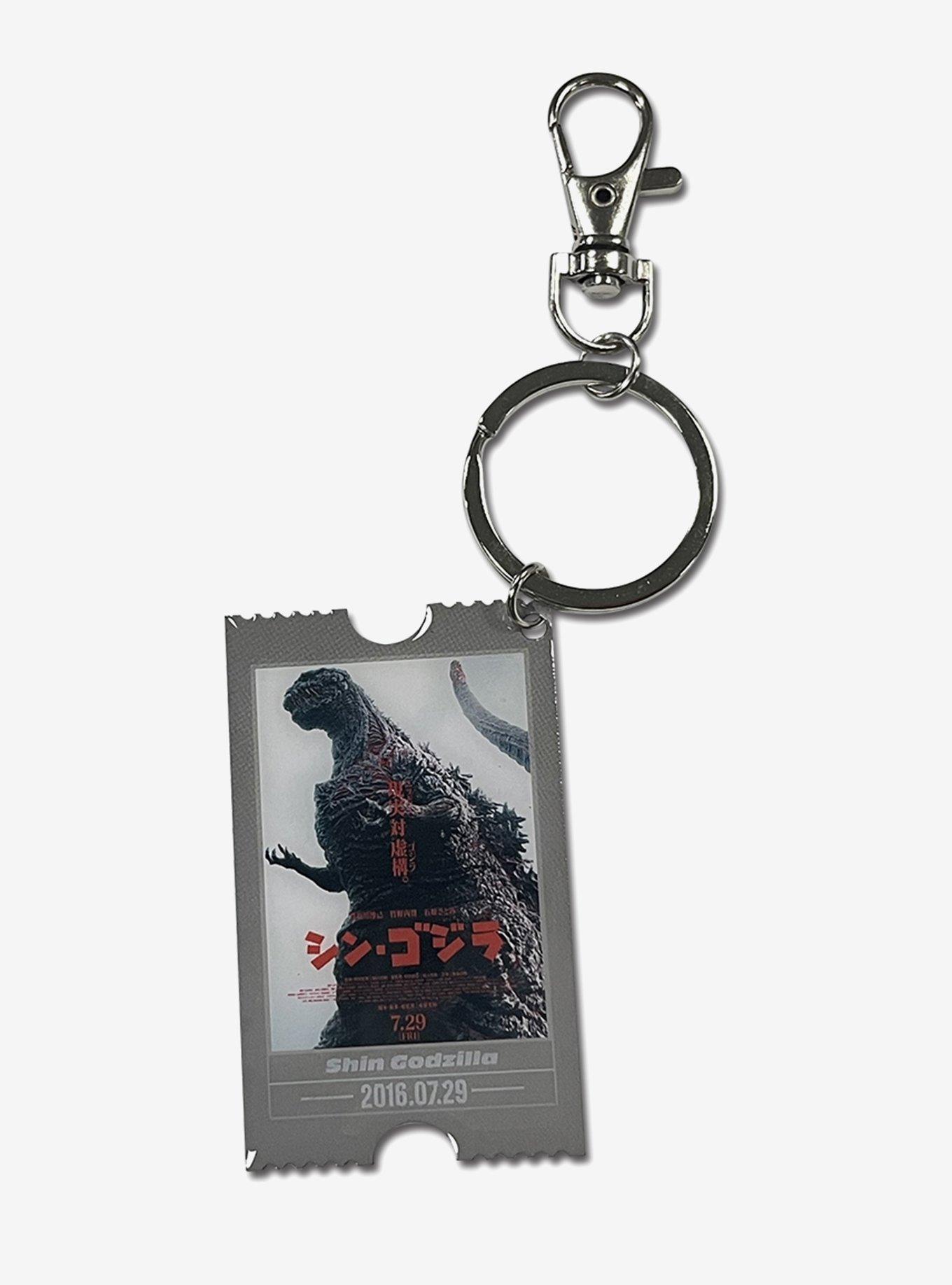 Godzilla Shin Godzilla Poster Keychain, , hi-res
