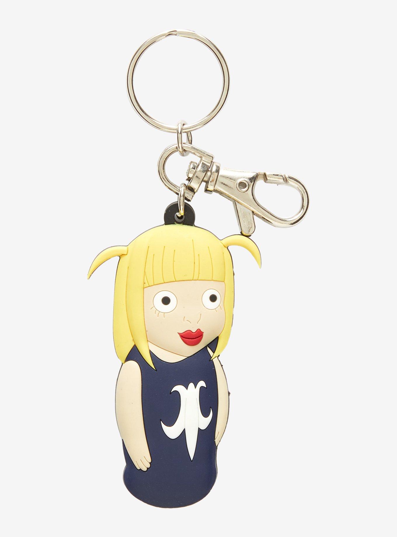 Death Note Misa Puppet Charm Keychain, , hi-res
