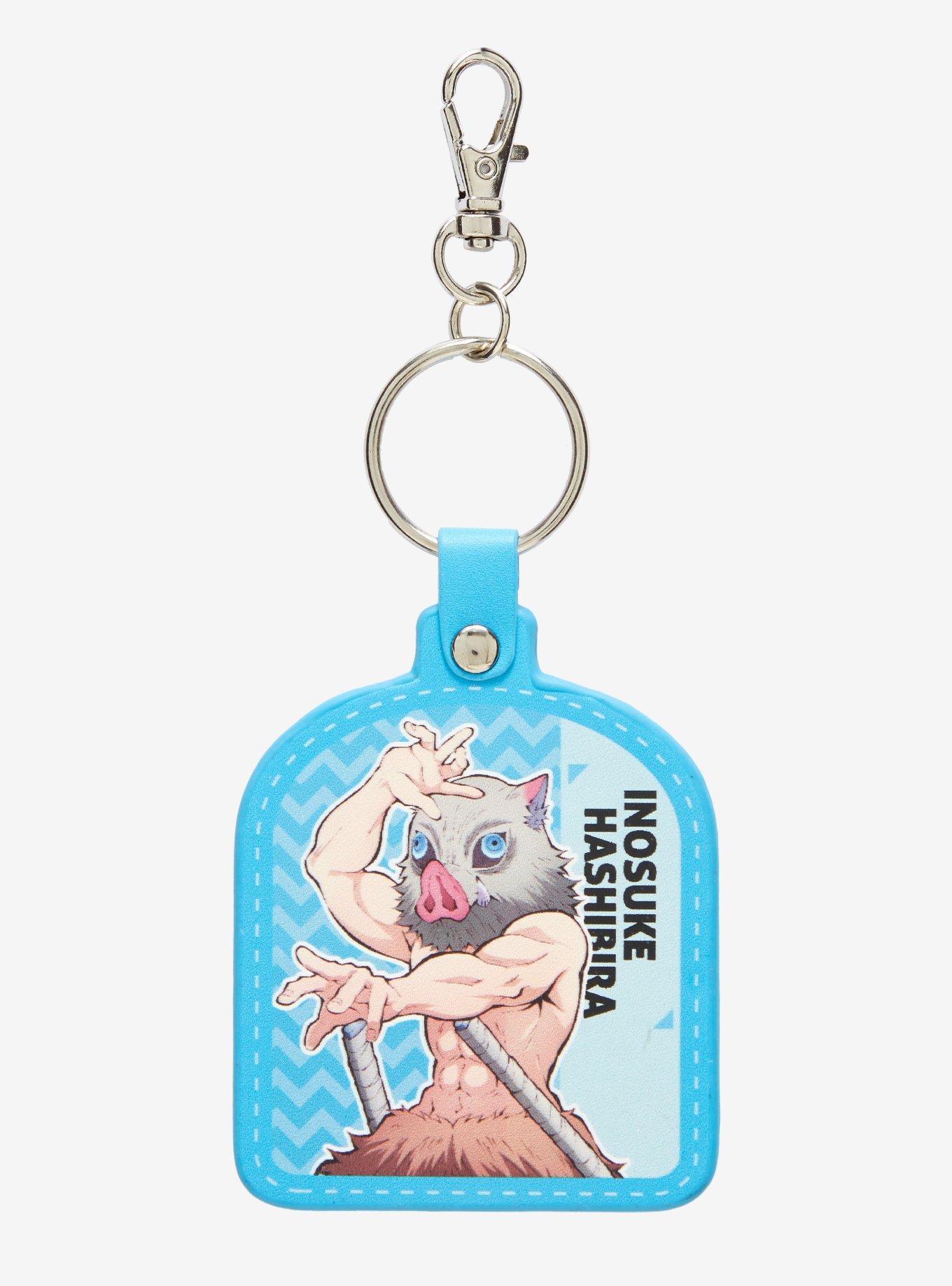 Demon Slayer: Kimetsu No Yaiba Inosuke Tab Keychain, , hi-res