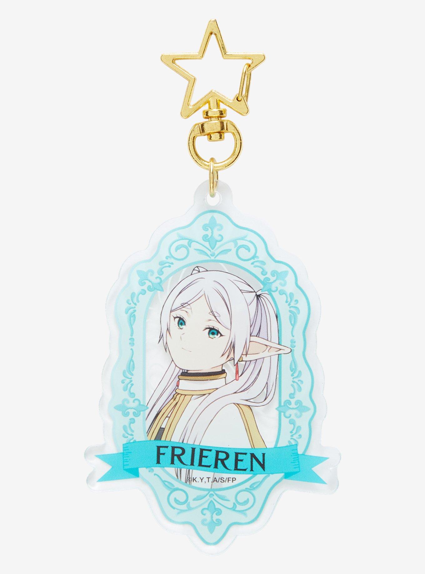 Frieren: Beyond Journey's End Frieren Filigree Frame Keychain, , hi-res