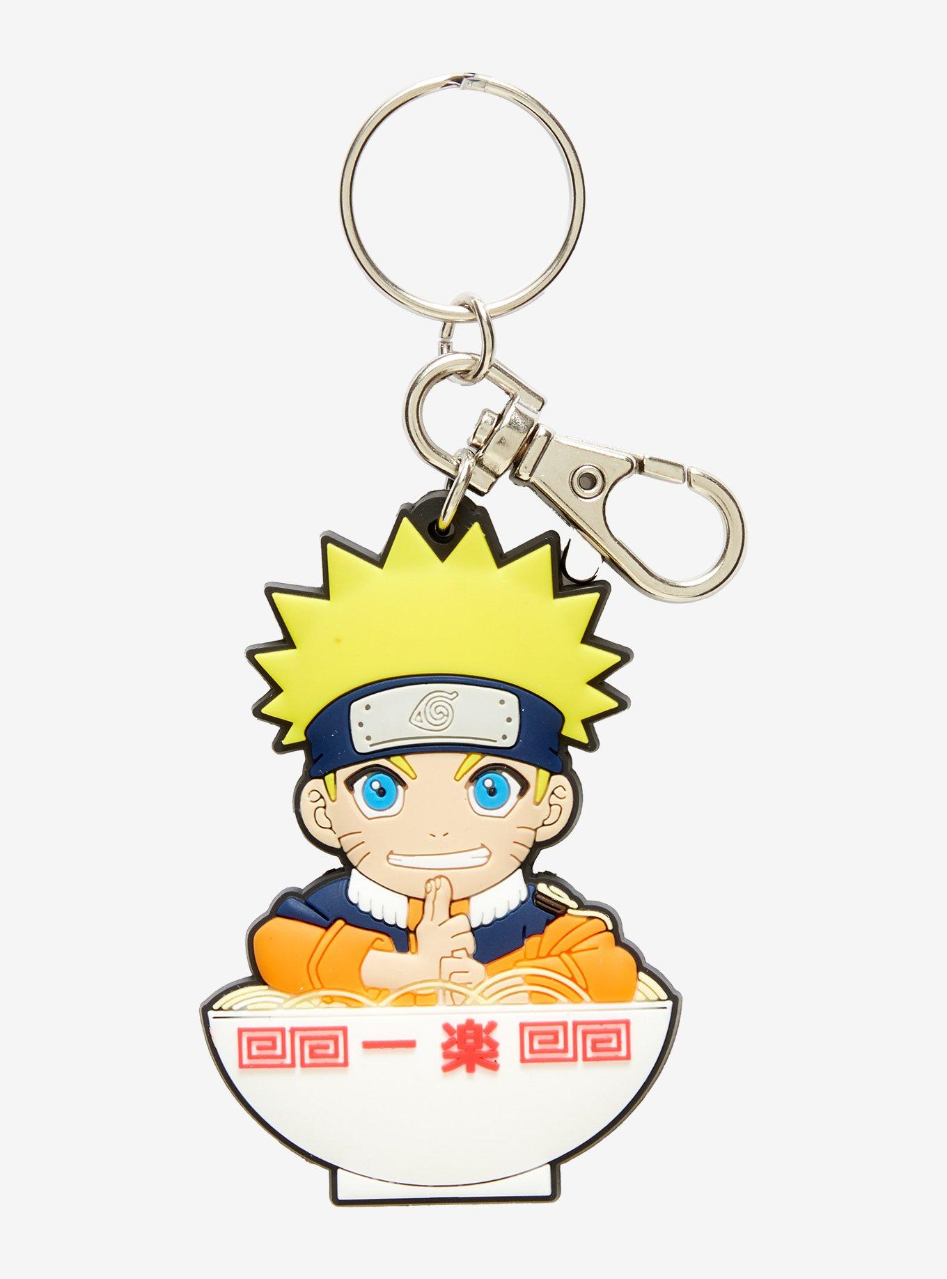 Naruto Ramen Rubber Keychain, , hi-res