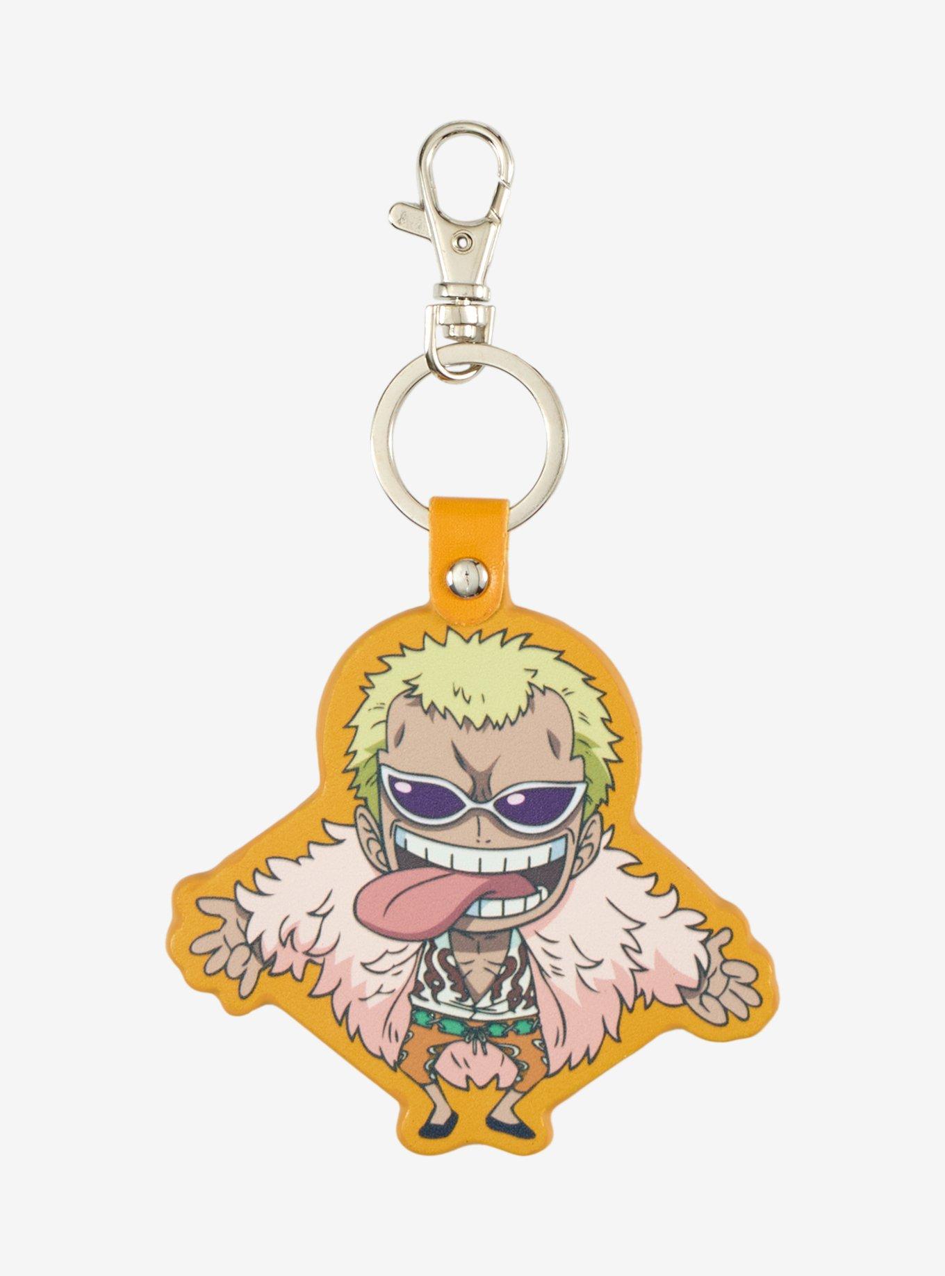 One Piece Doflamingo Chibi Keychain, , hi-res
