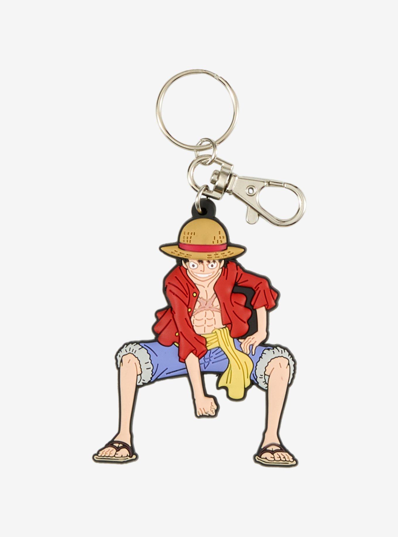 One Piece Luffy Second Gear Pose Keychain, , hi-res
