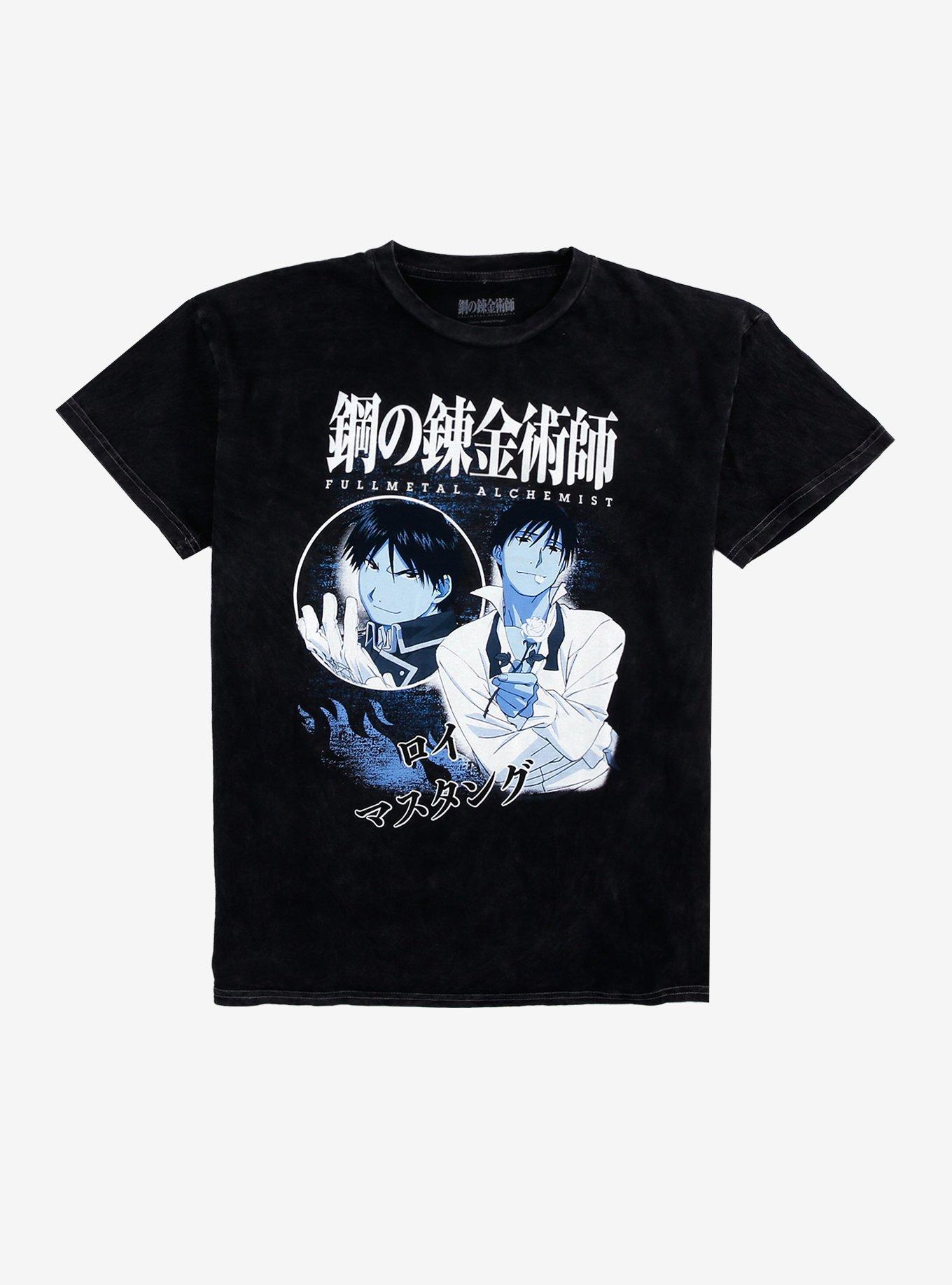 Fullmetal Alchemist: Brotherhood Roy Mustang Blue Collage T-Shirt, , hi-res