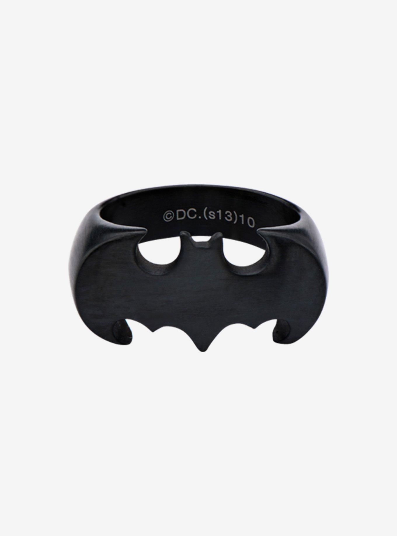 DC Comics Batman Bat Symbol Ring, , hi-res