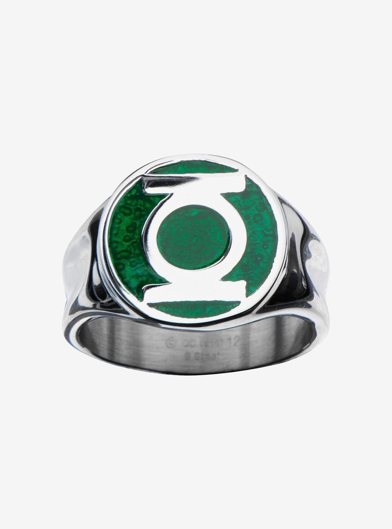 DC Comics Green Lantern Replica Ring Size 9, , hi-res
