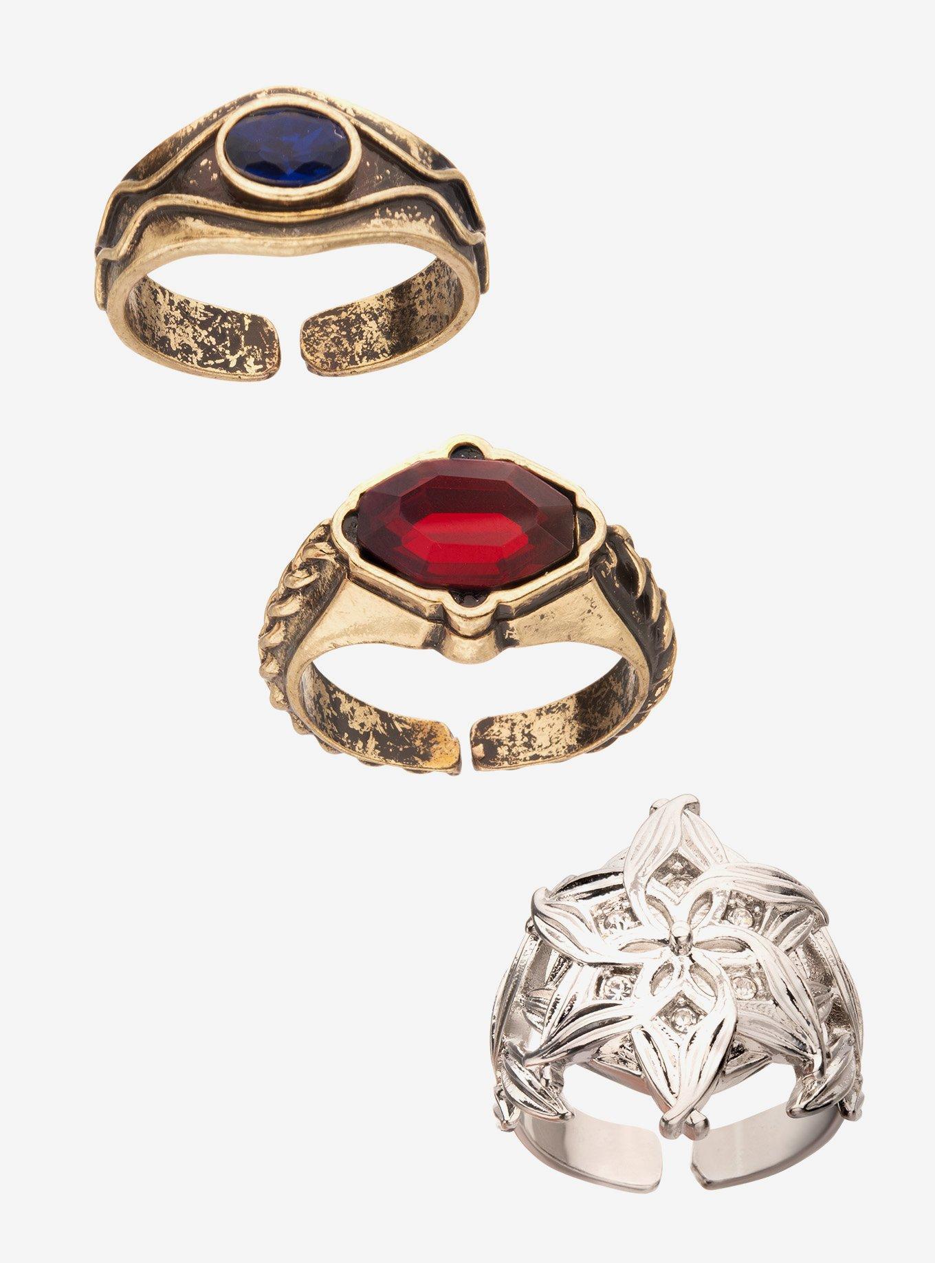 The Lord Of The Rings The Rings Of Power Ring Set, , hi-res