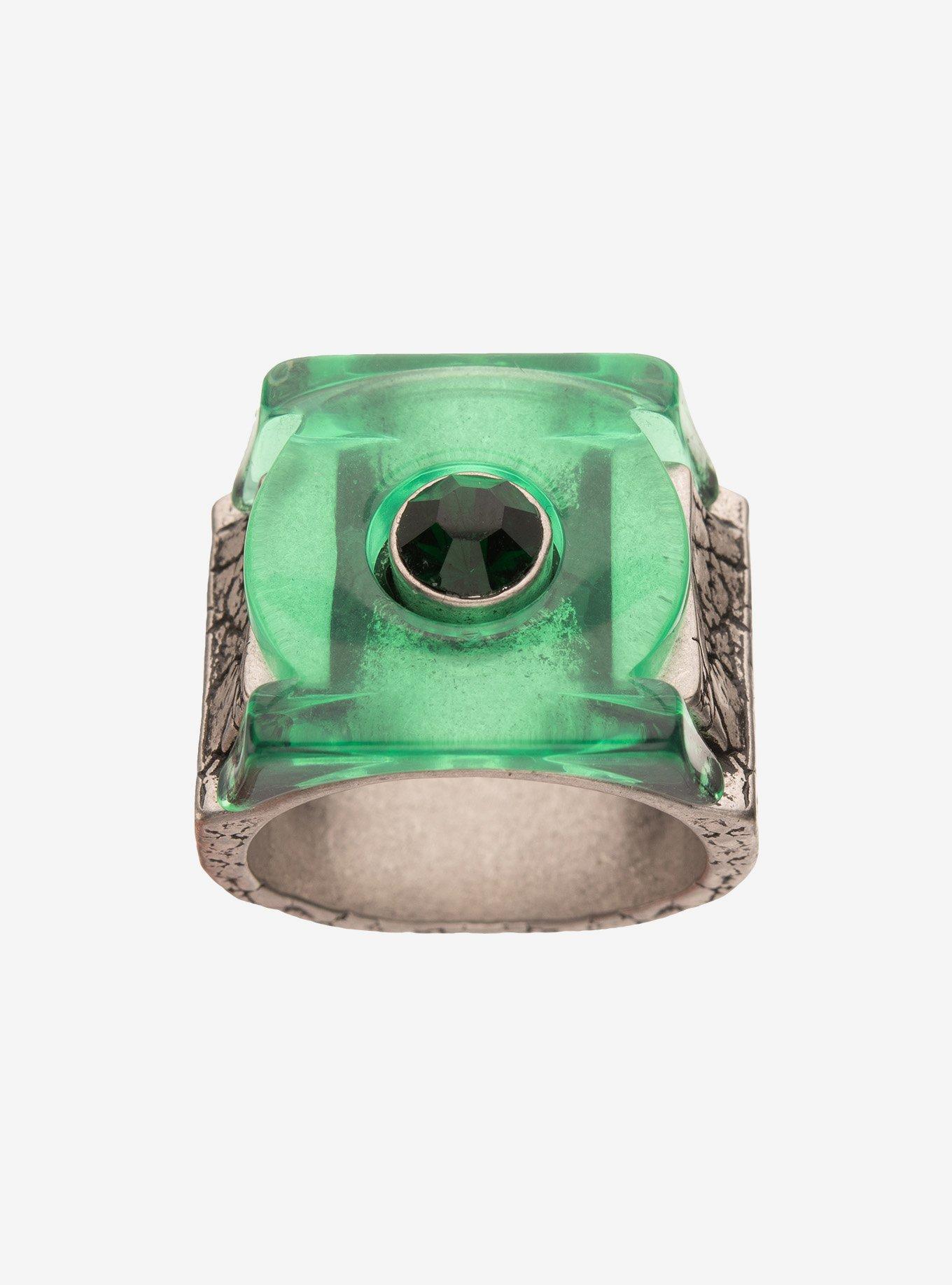 DC Comics Superman Green Lantern Replica Ring Size 9, , hi-res