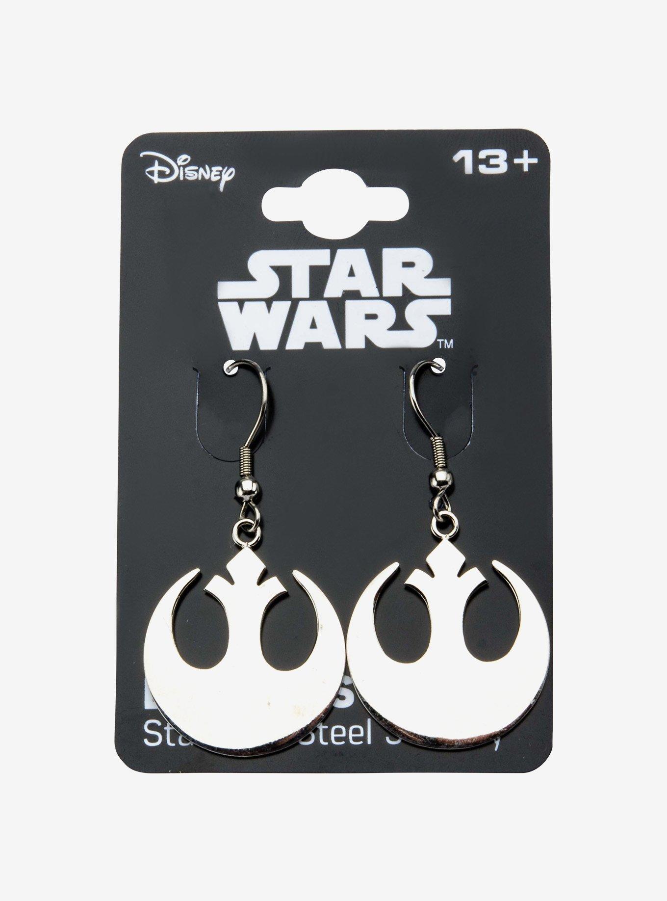 Star Wars Rebel Logo Drop Earrings, , hi-res