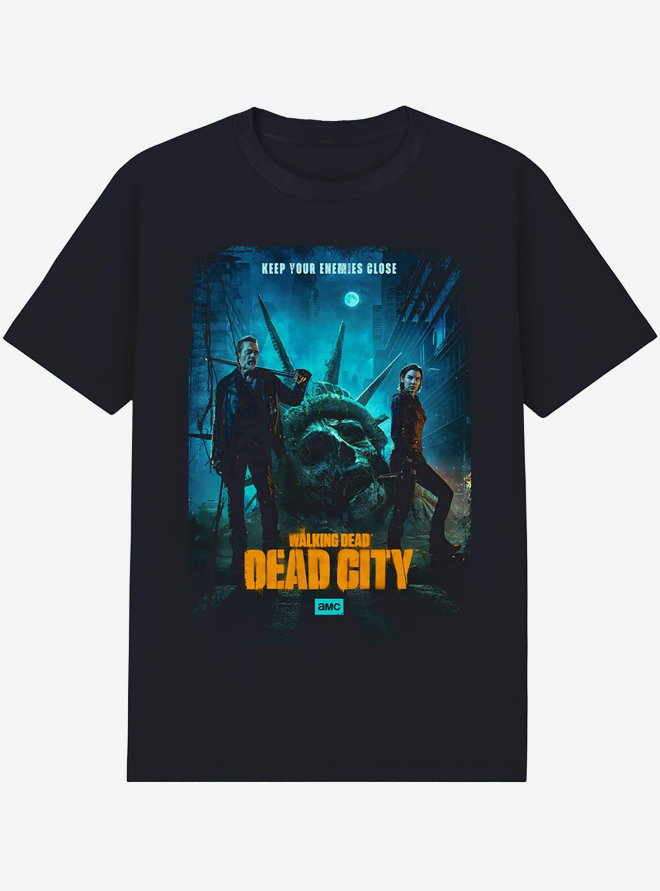 The Walking Dead Dead City Poster Art T-Shirt