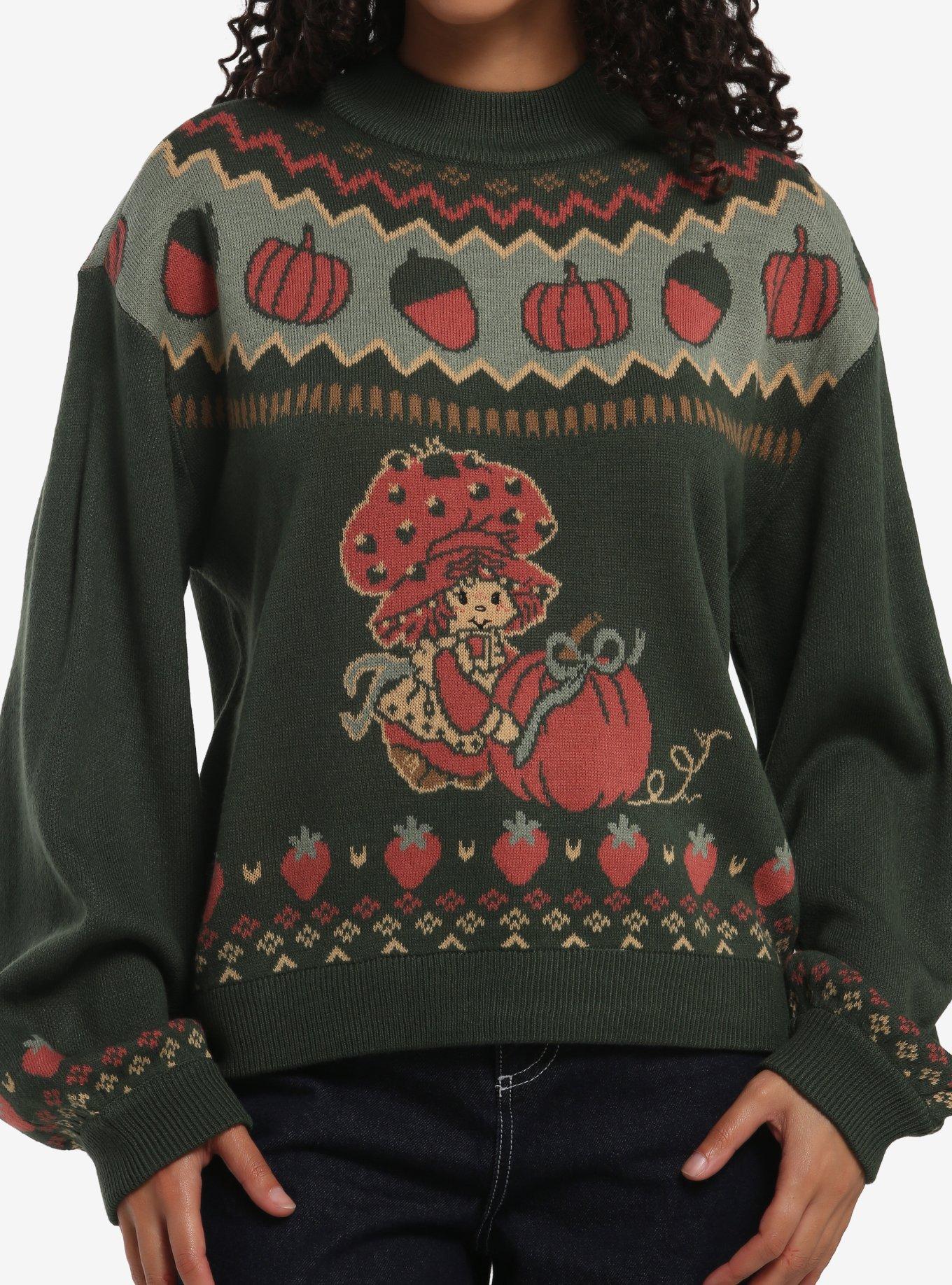 Strawberry Shortcake Fall Vintage Girls Sweater, , hi-res