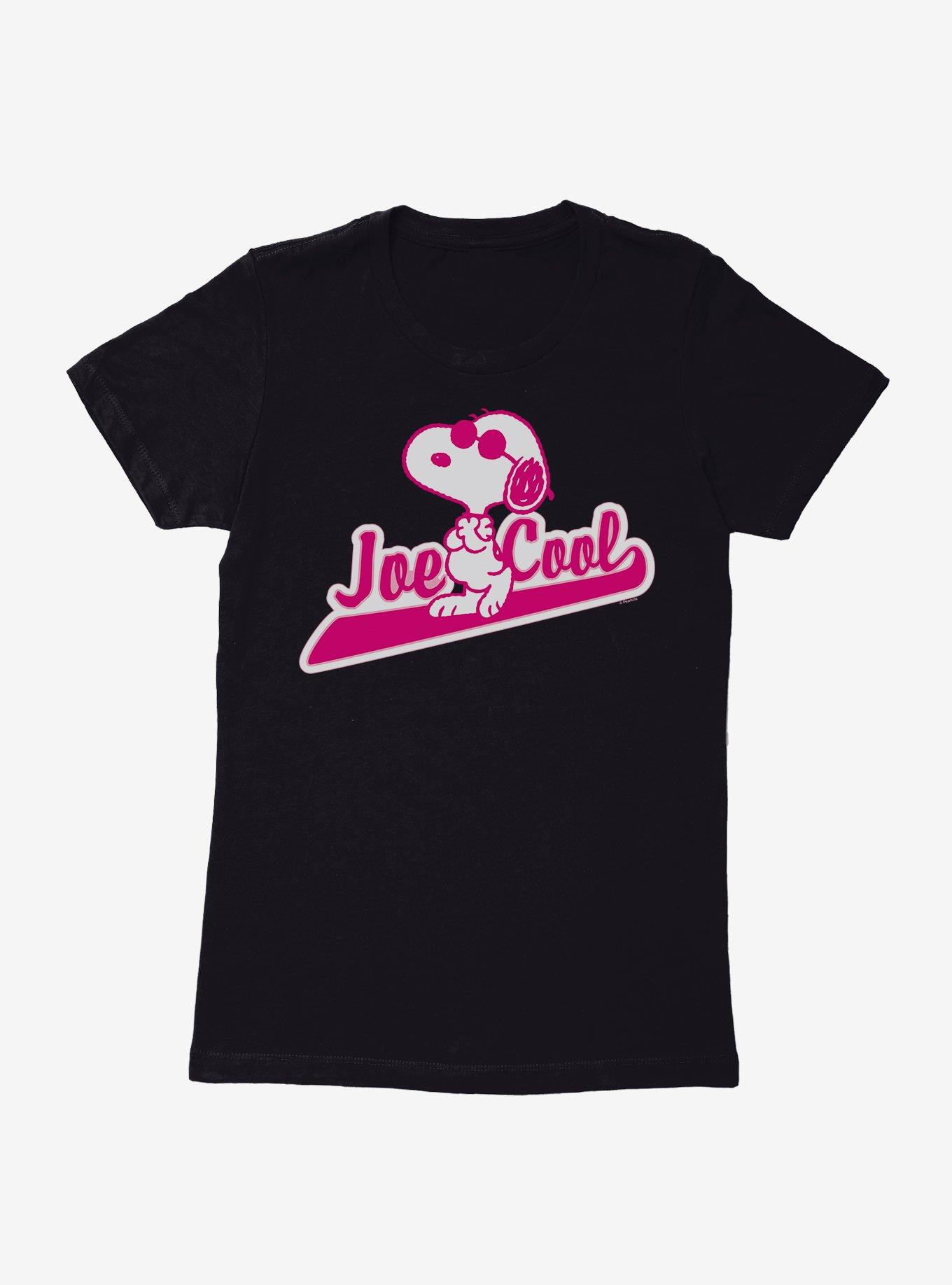 Peanuts Snoopy Joe Cool Baseball Logo Womens T-Shirt, , hi-res