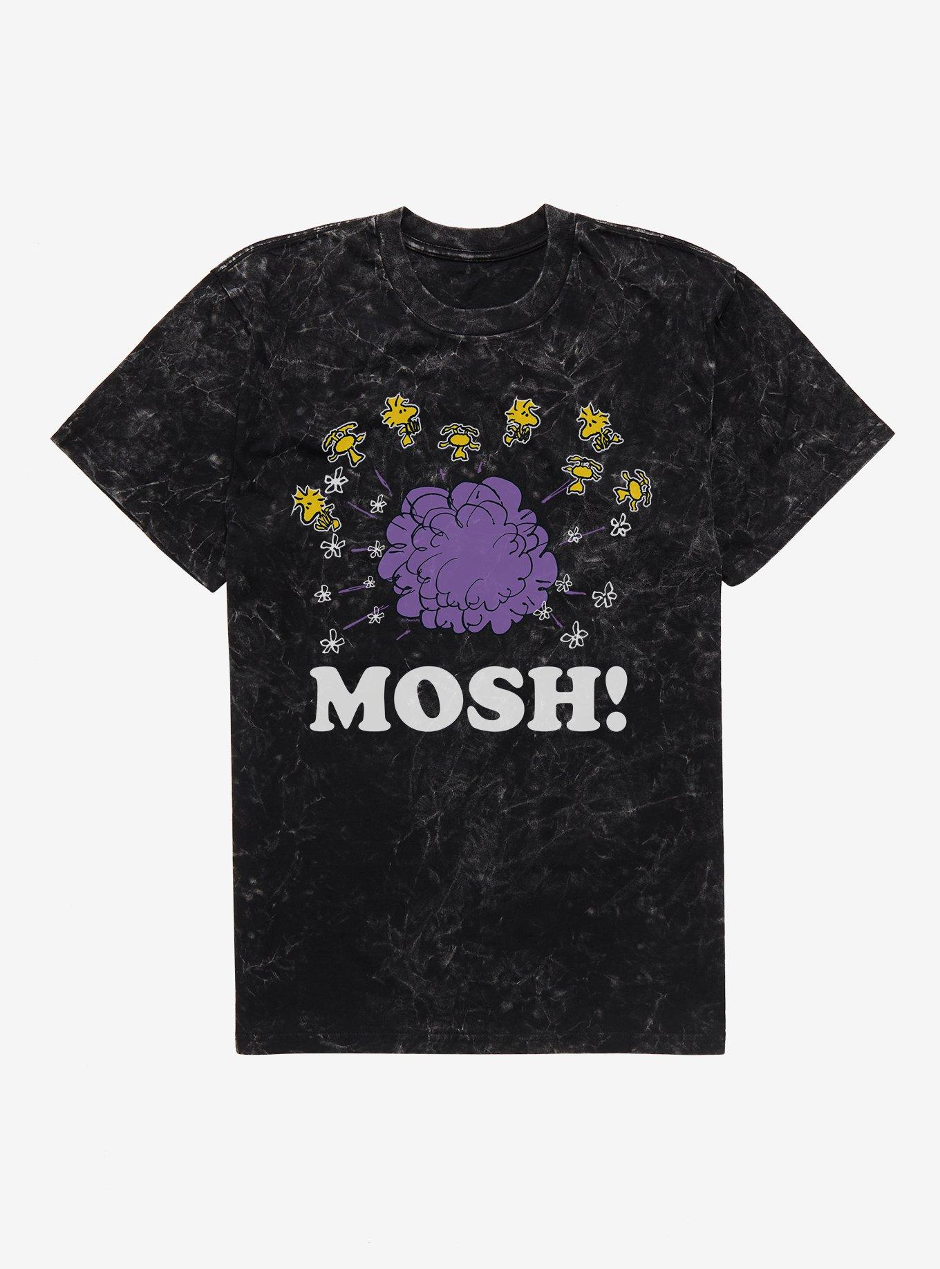 Peanuts Woodstock Mosh! Mineral Wash T-Shirt, , hi-res