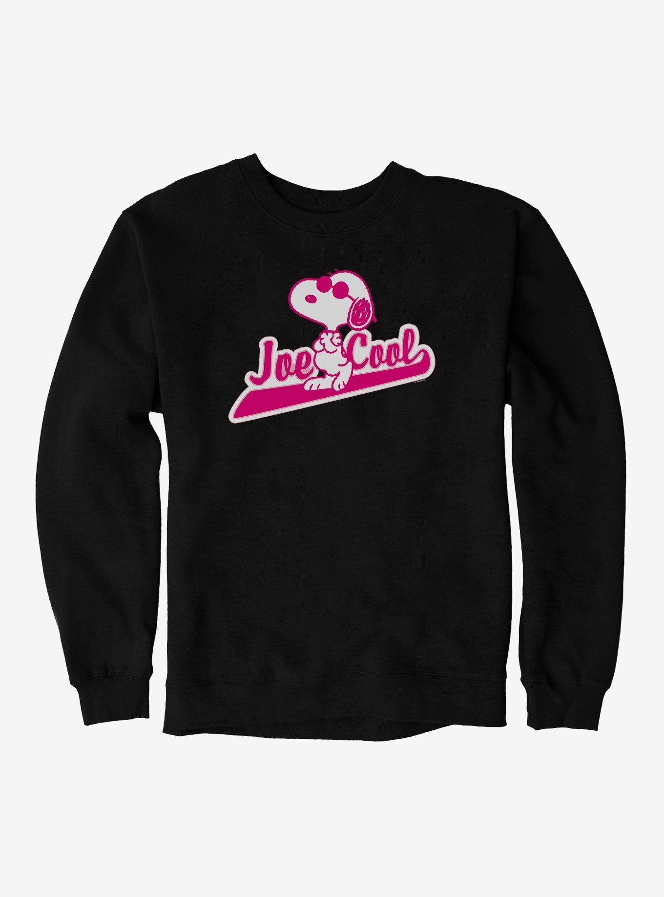 Peanuts Snoopy Joe Cool Baseball Logo Sweatshirt, , hi-res