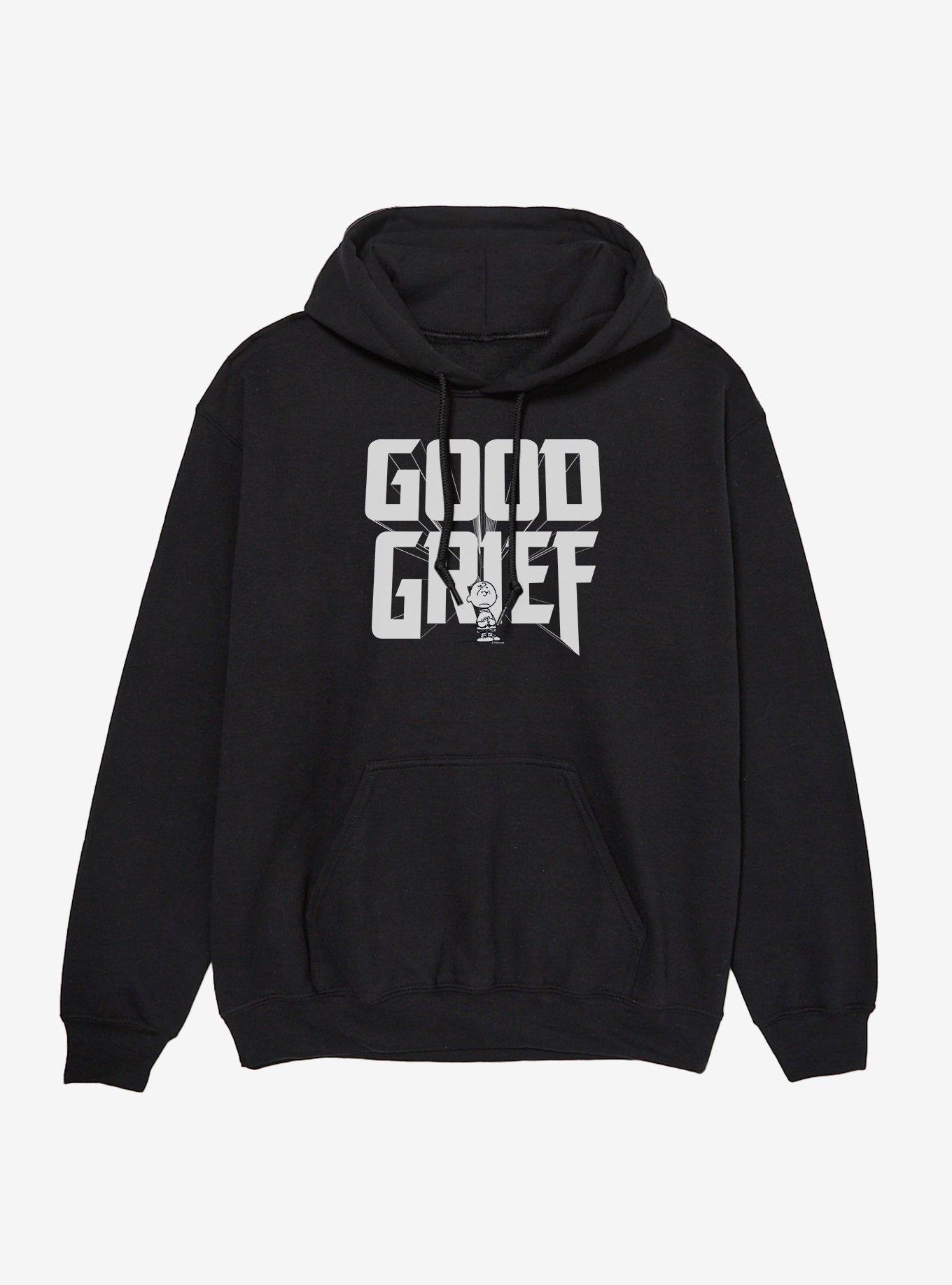 Peanuts Charlie Brown Good Grief Hoodie, , hi-res