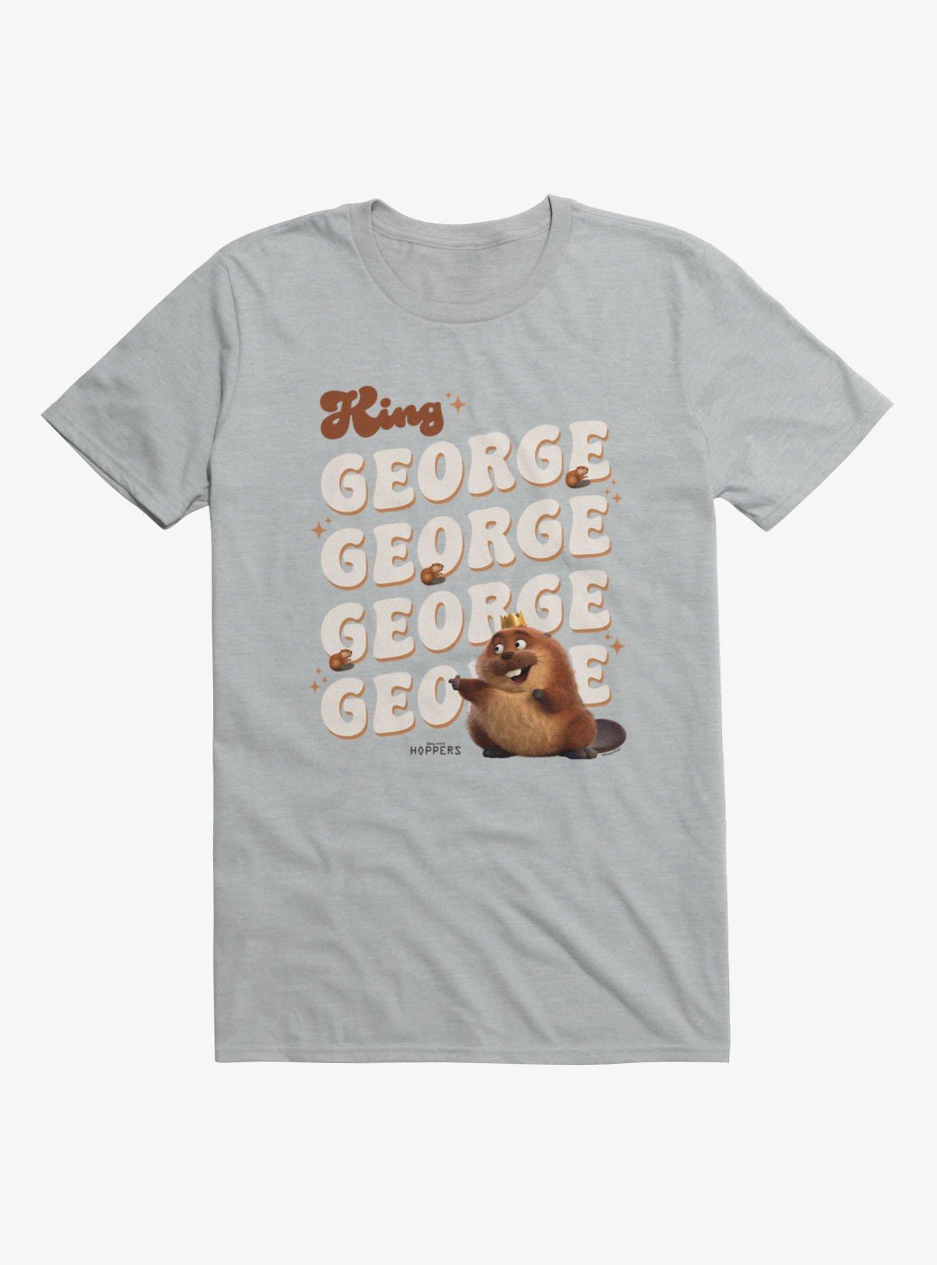 Disney Pixar Hoppers King George Beaver Name Stack T-Shirt, , hi-res