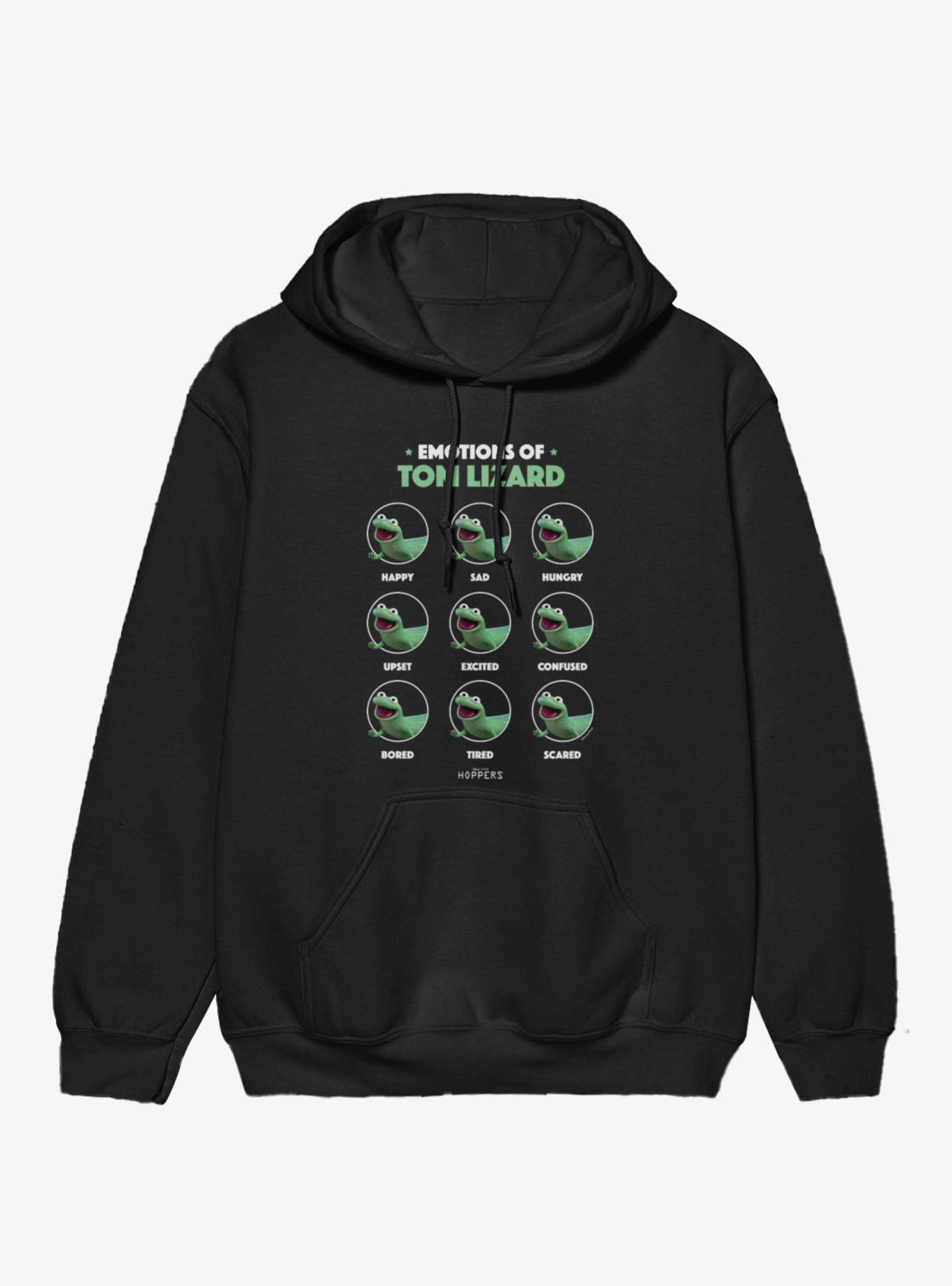 Disney Pixar Hoppers Emotions Of Tom Lizard Hoodie, , hi-res