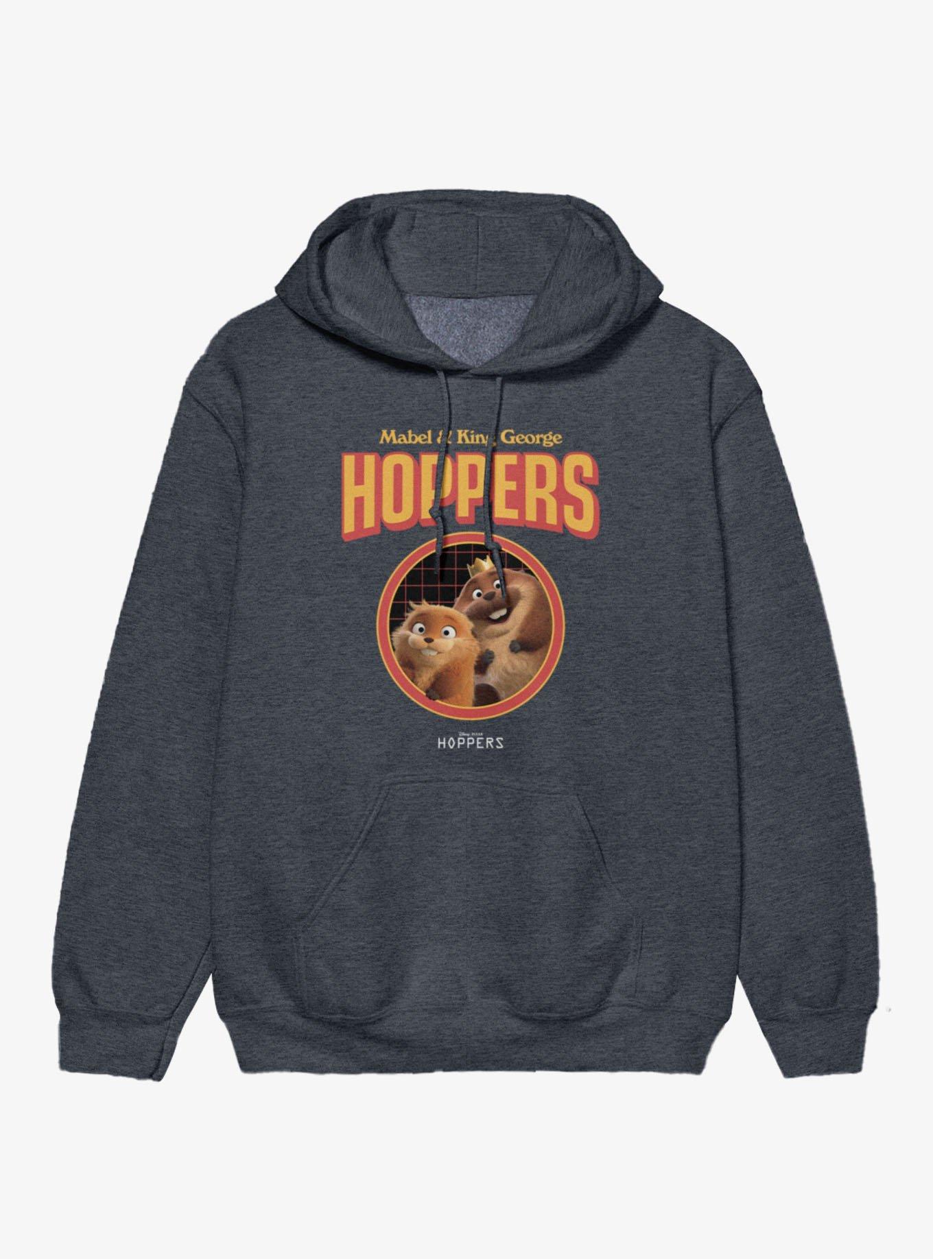 Disney Pixar Hoppers Mabel And King George Beaver Circle Hoodie, , hi-res