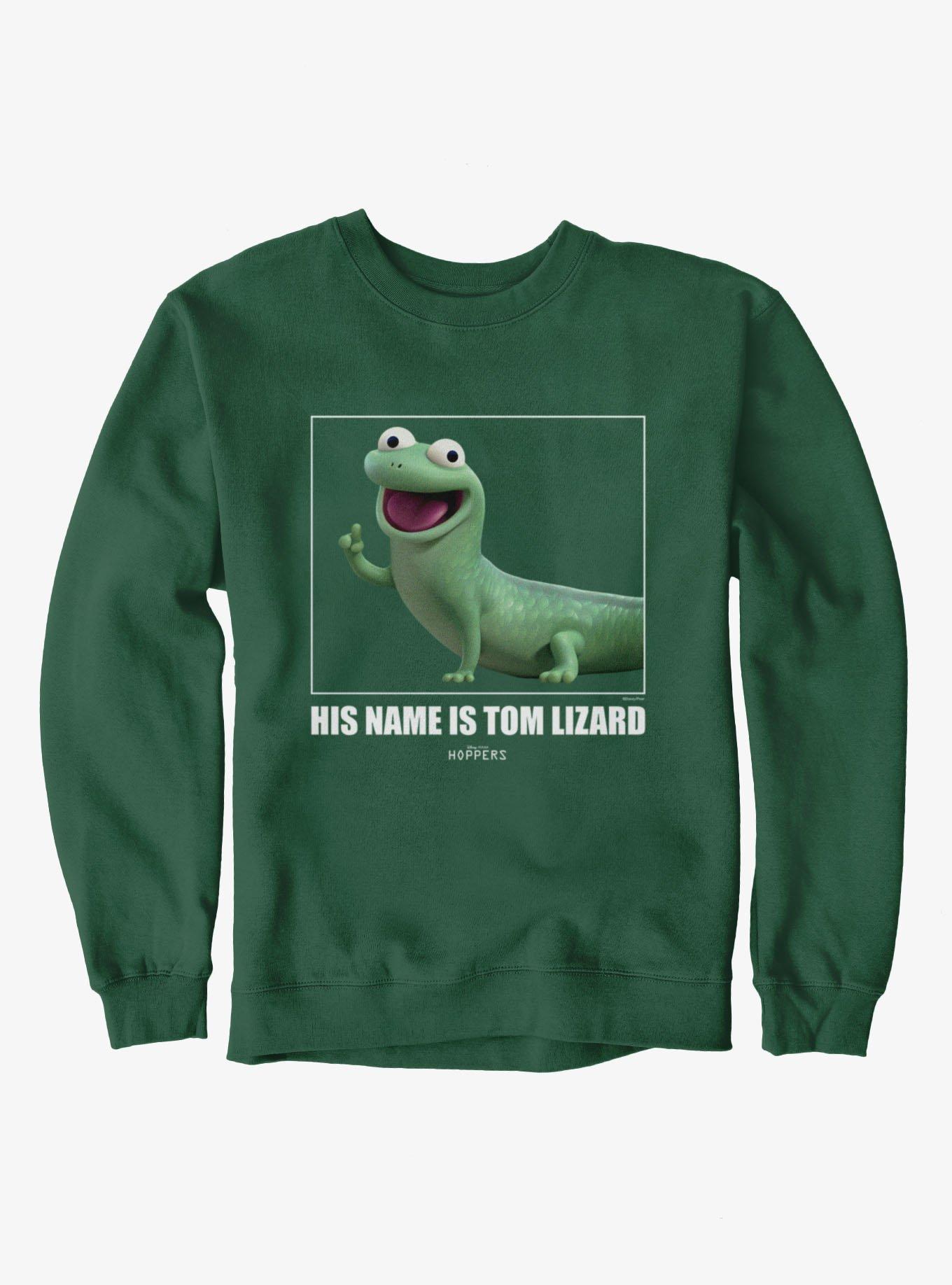 Disney Pixar Hoppers His Name Is Tom Lizard Sweatshirt