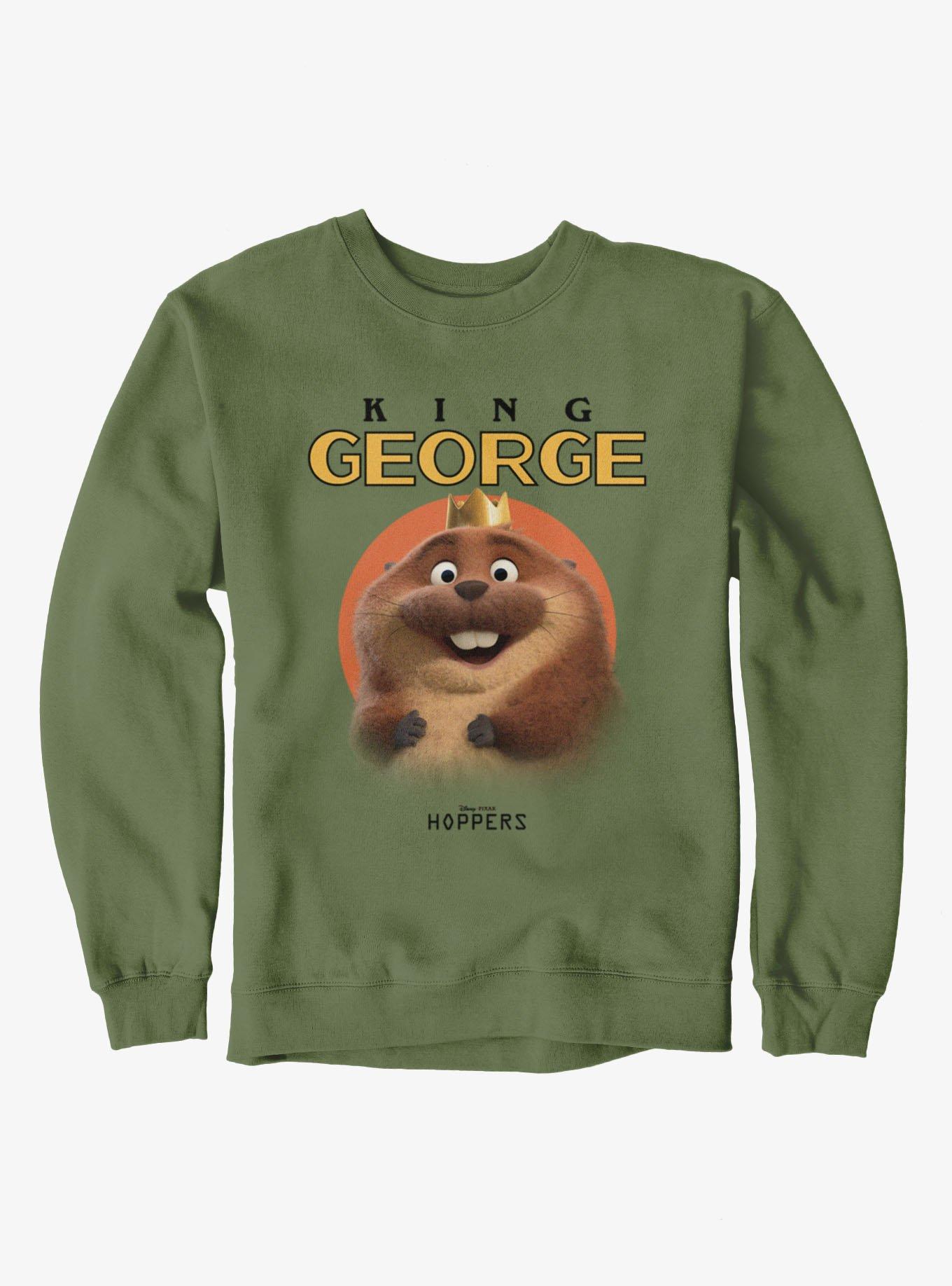 Disney Pixar Hoppers King George Beaver Sweatshirt
