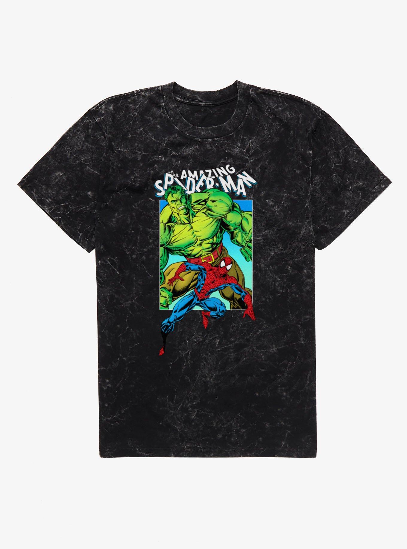 Marvel Comics The Amazing Spider-Man And Hulk T-Shirt
