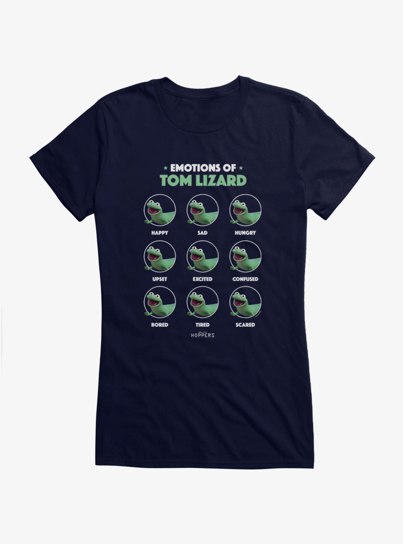 Disney Pixar Hoppers Emotions Of Tom Lizard Girls T-Shirt, , hi-res